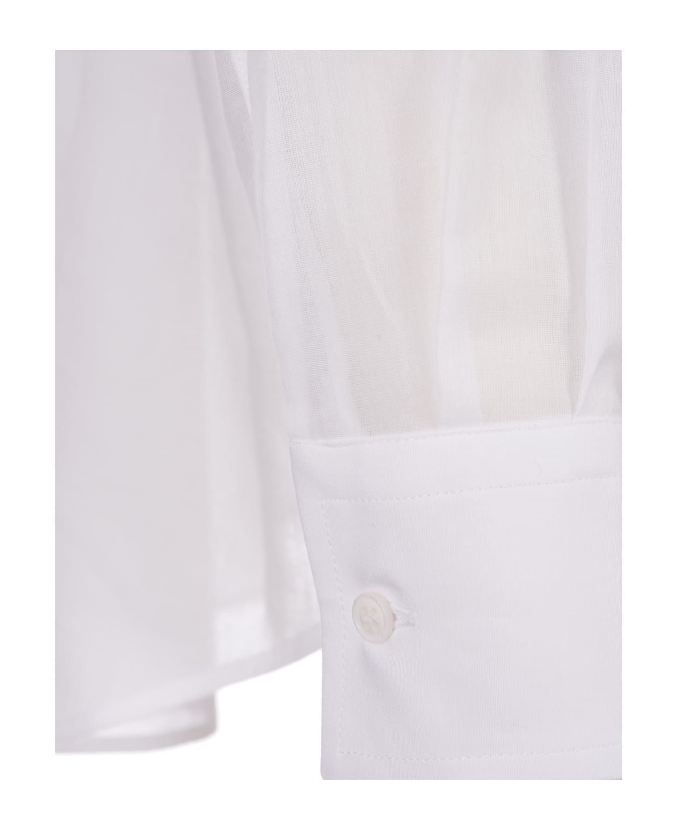 Ermanno Scervino White Oversize Shirt - Bianco