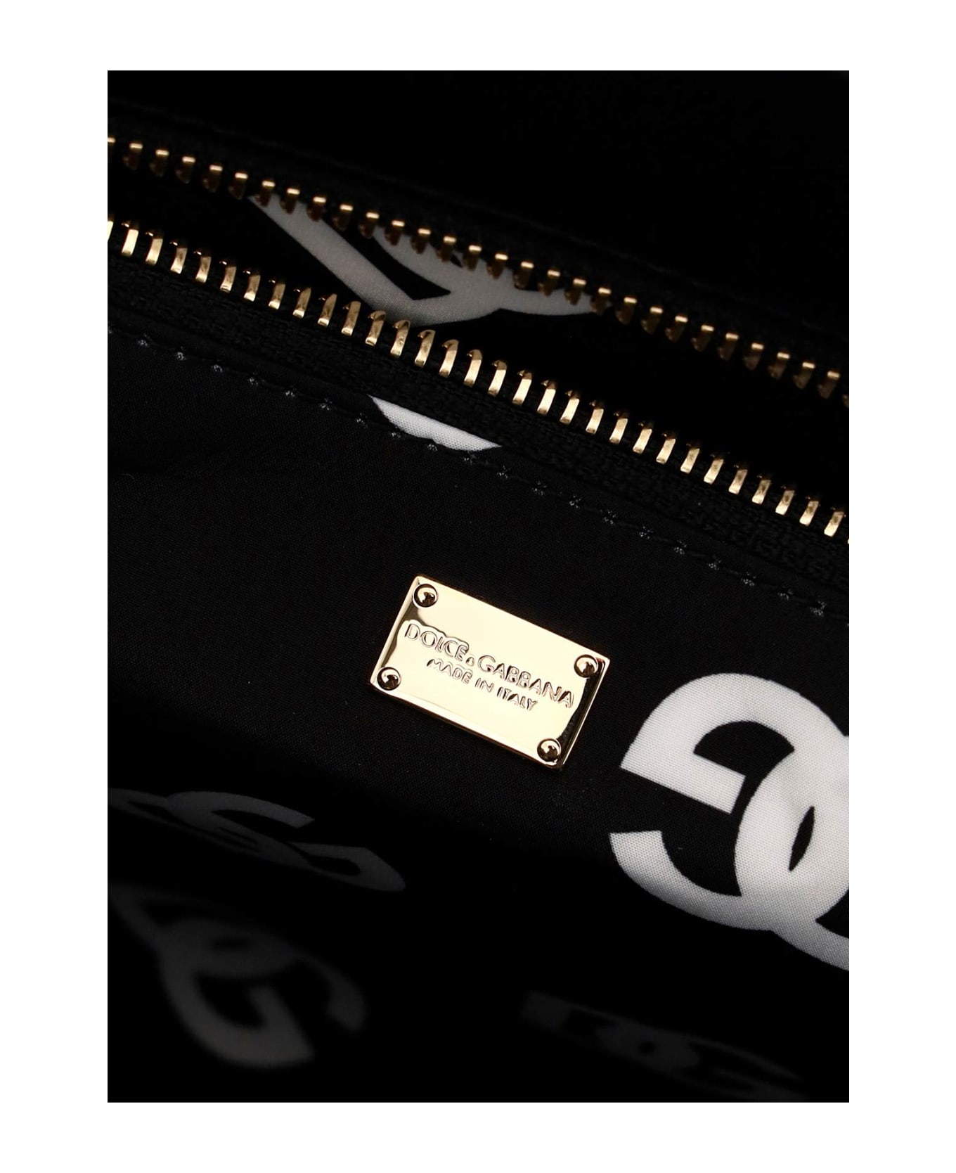 Dolce & Gabbana Dg Logo Shopping Bag - Black トートバッグ