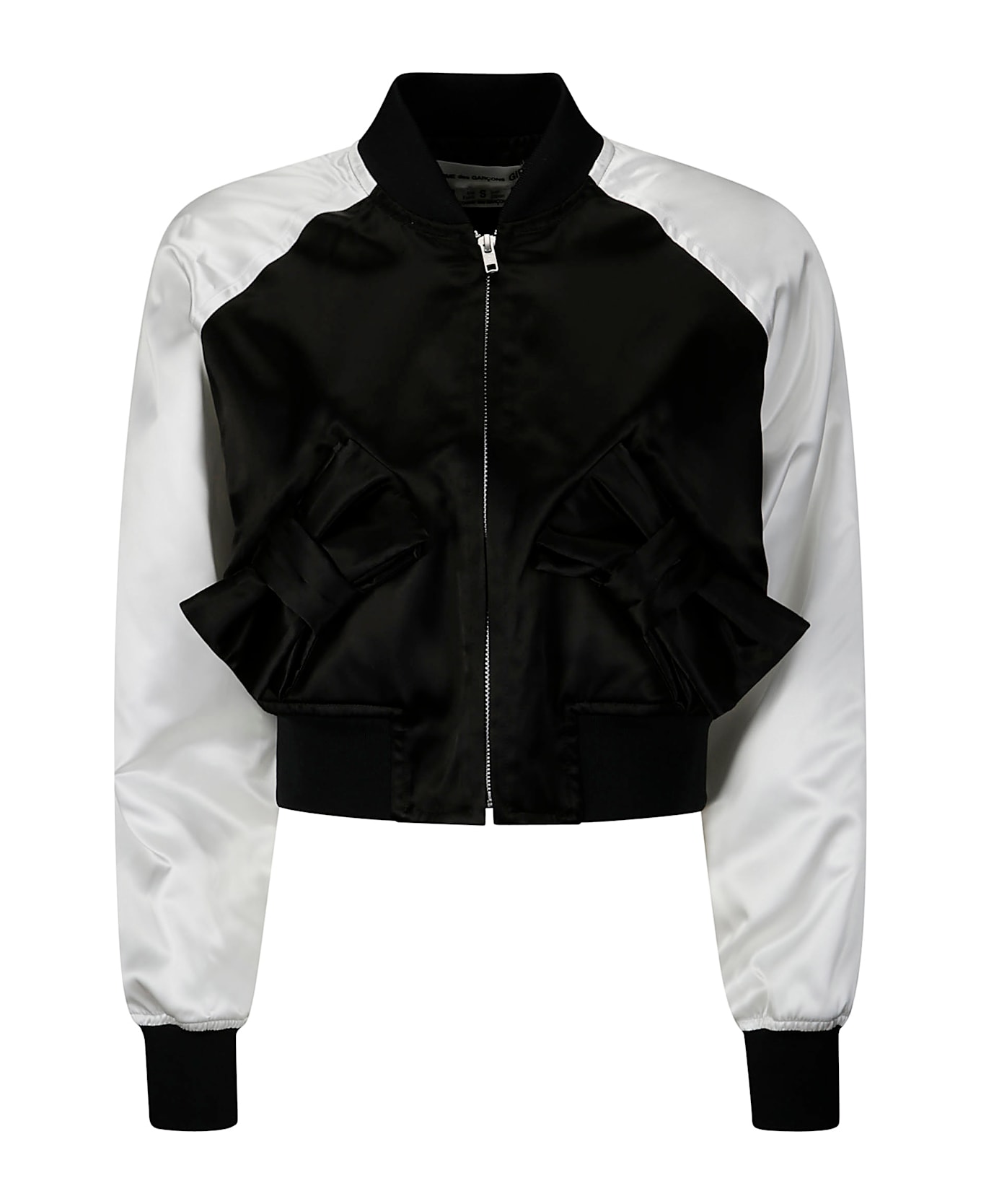 Comme Des Garçons Girl Ladies' Jacket - BLACK X WHITE