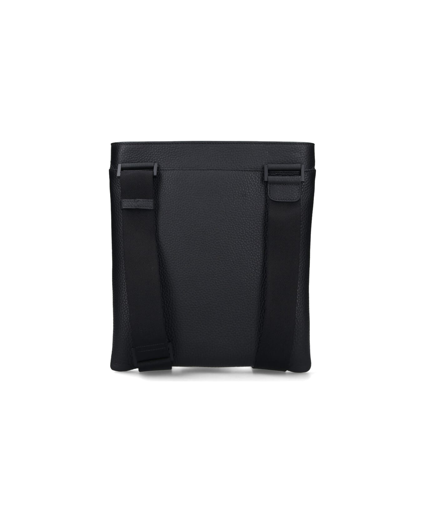 Ferragamo Logo Shoulder Bag - Black  