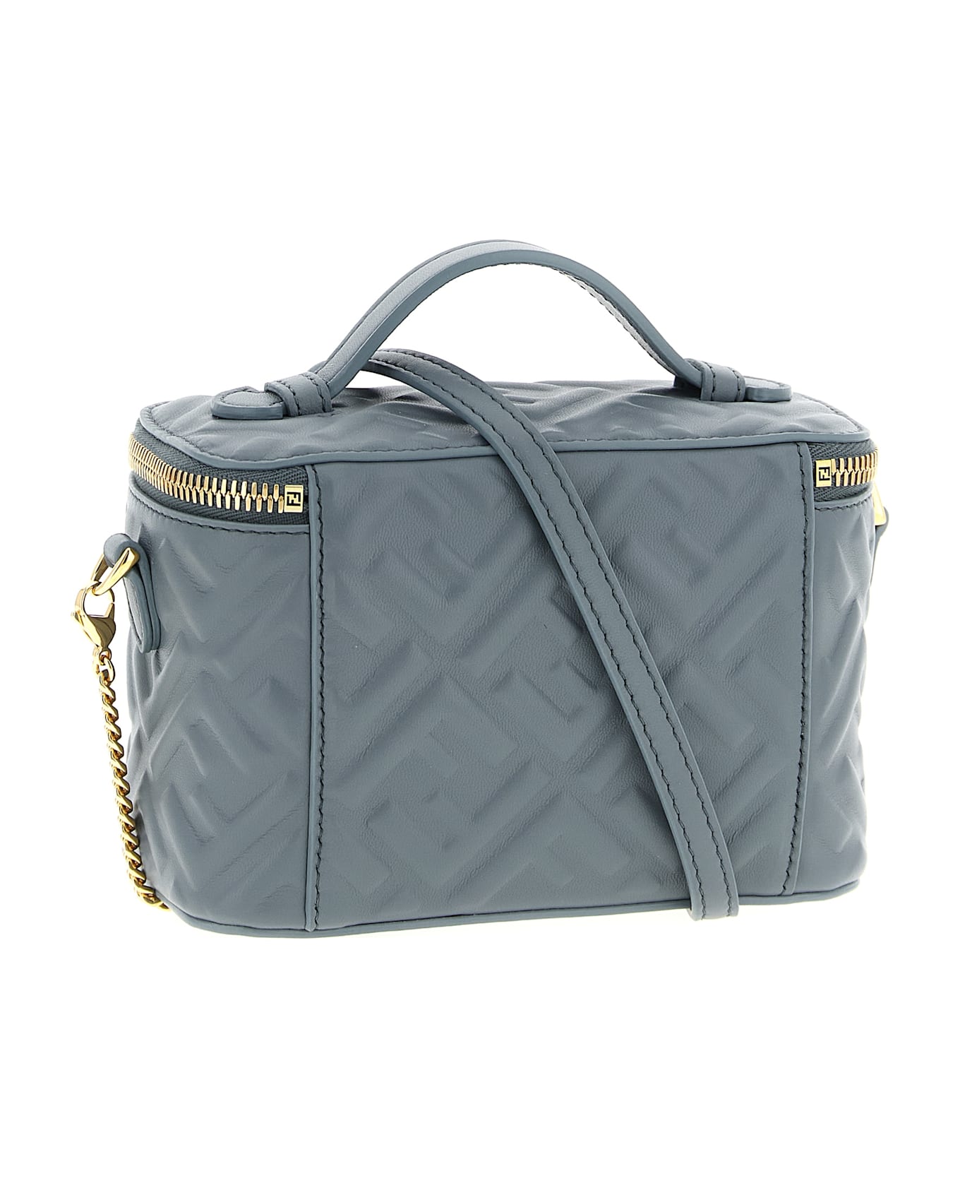 Fendi 'vanity' Crossbody Bag - Light Blue