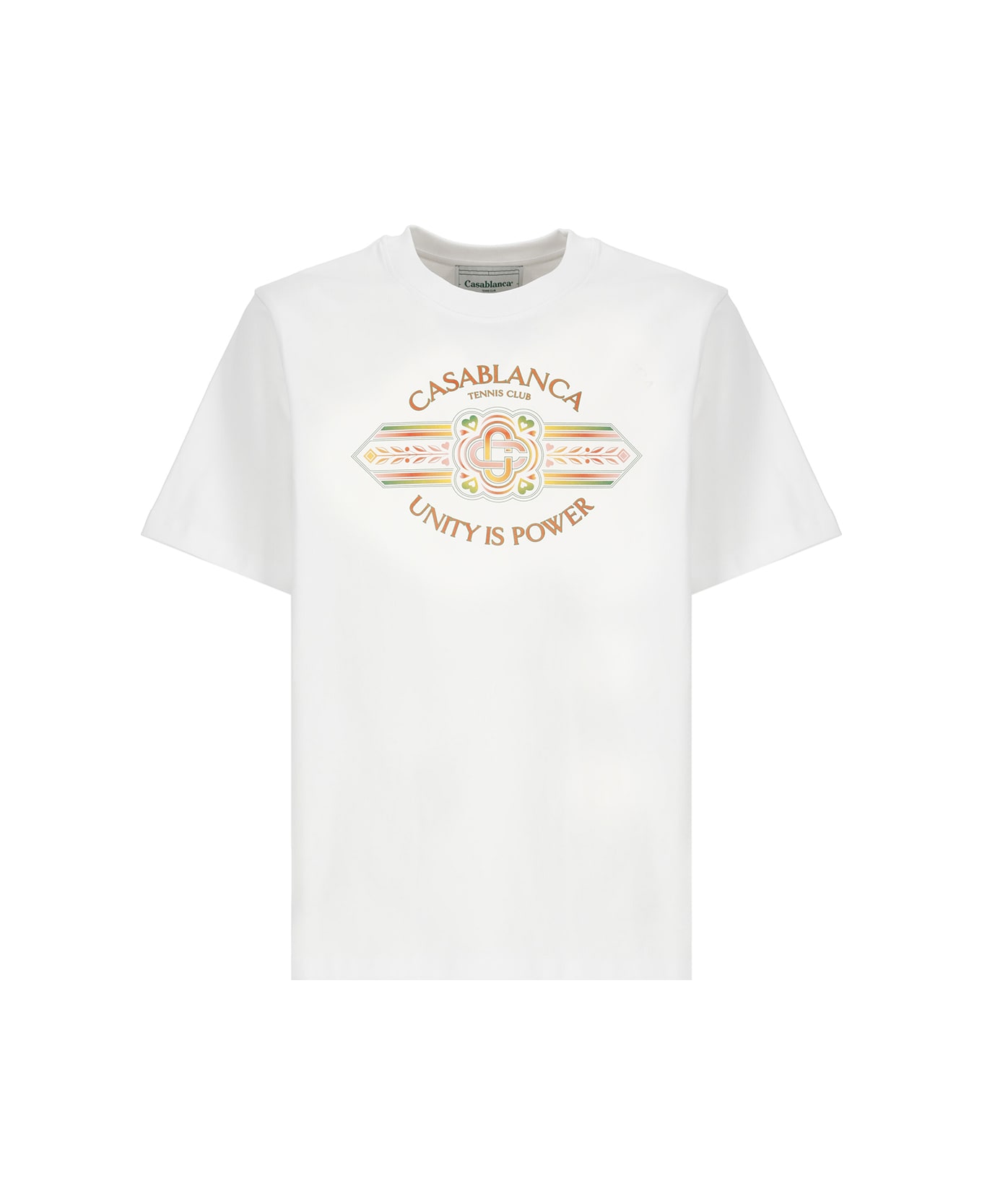 Casablanca Slim Fit T-shirt - Unity Is Power シャツ