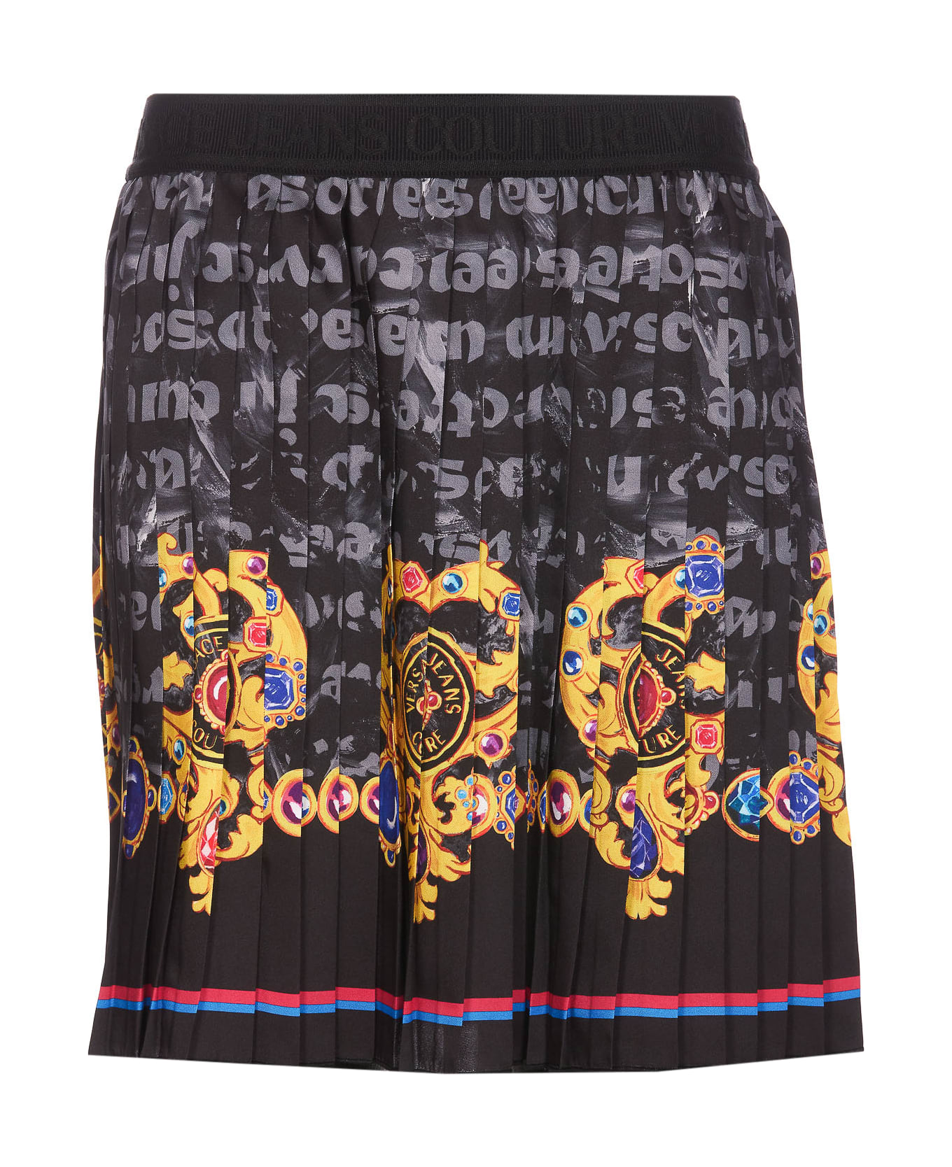 Versace Jeans Couture Heart Couture Skirt - Black