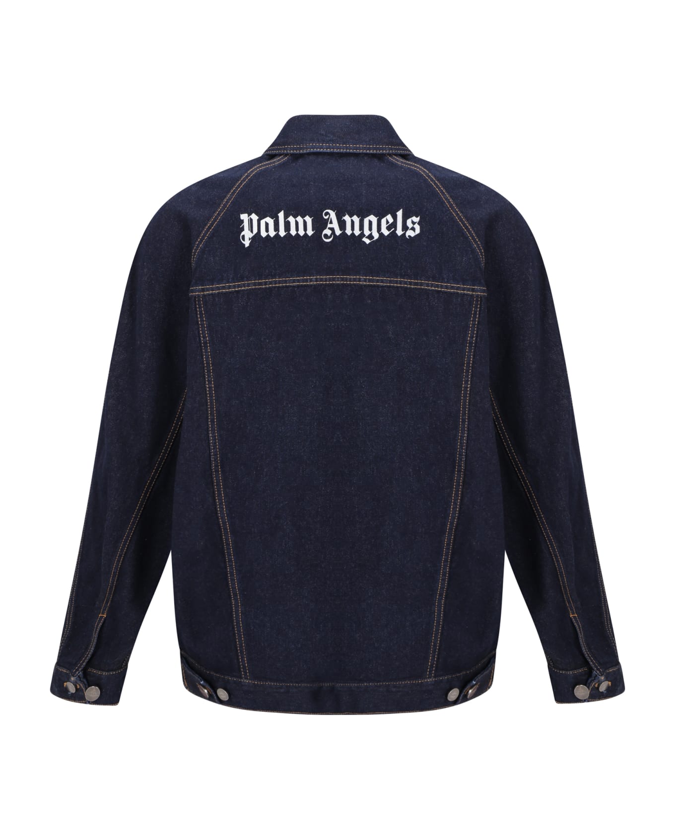 Palm Angels Denim Jacket - Navy Blue