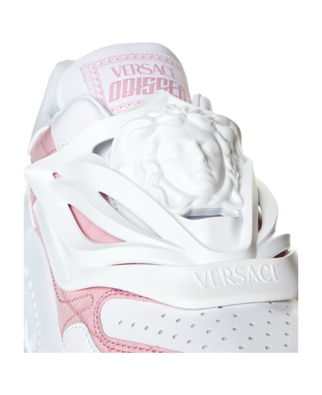 Versace 'odissea' Sneakers - White+english rose