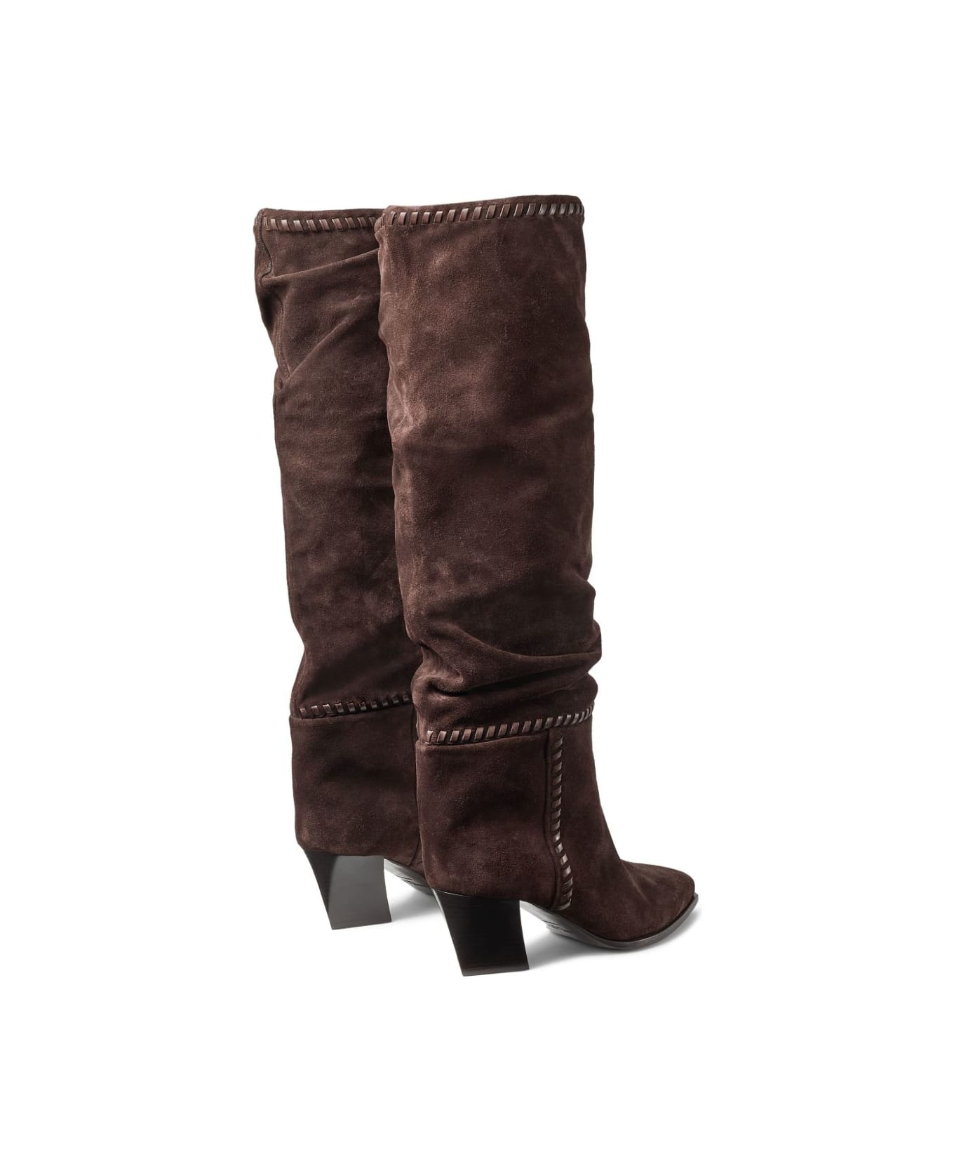 Jimmy Choo 60mm Knee-high Boots - Brown