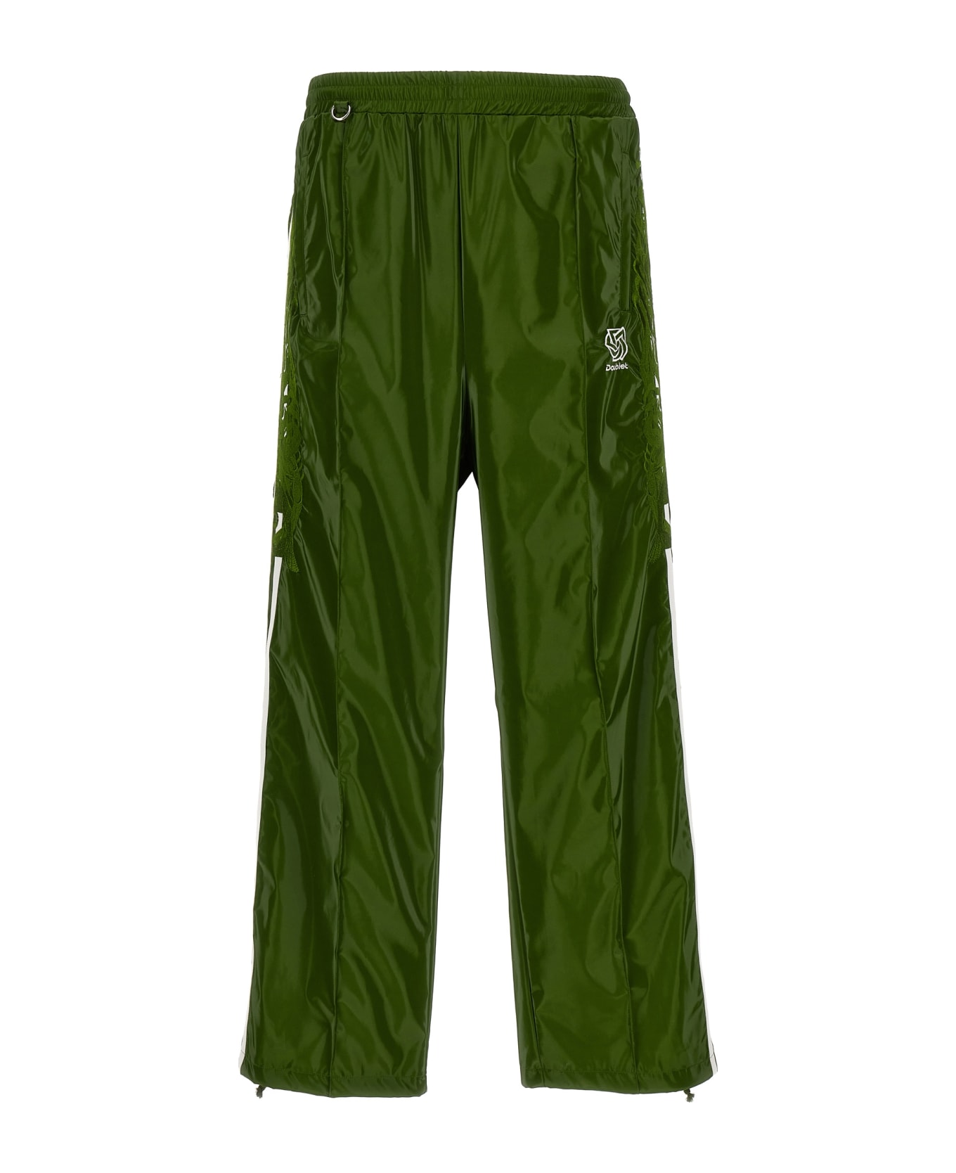 doublet 'laminate Track' Joggers - Green