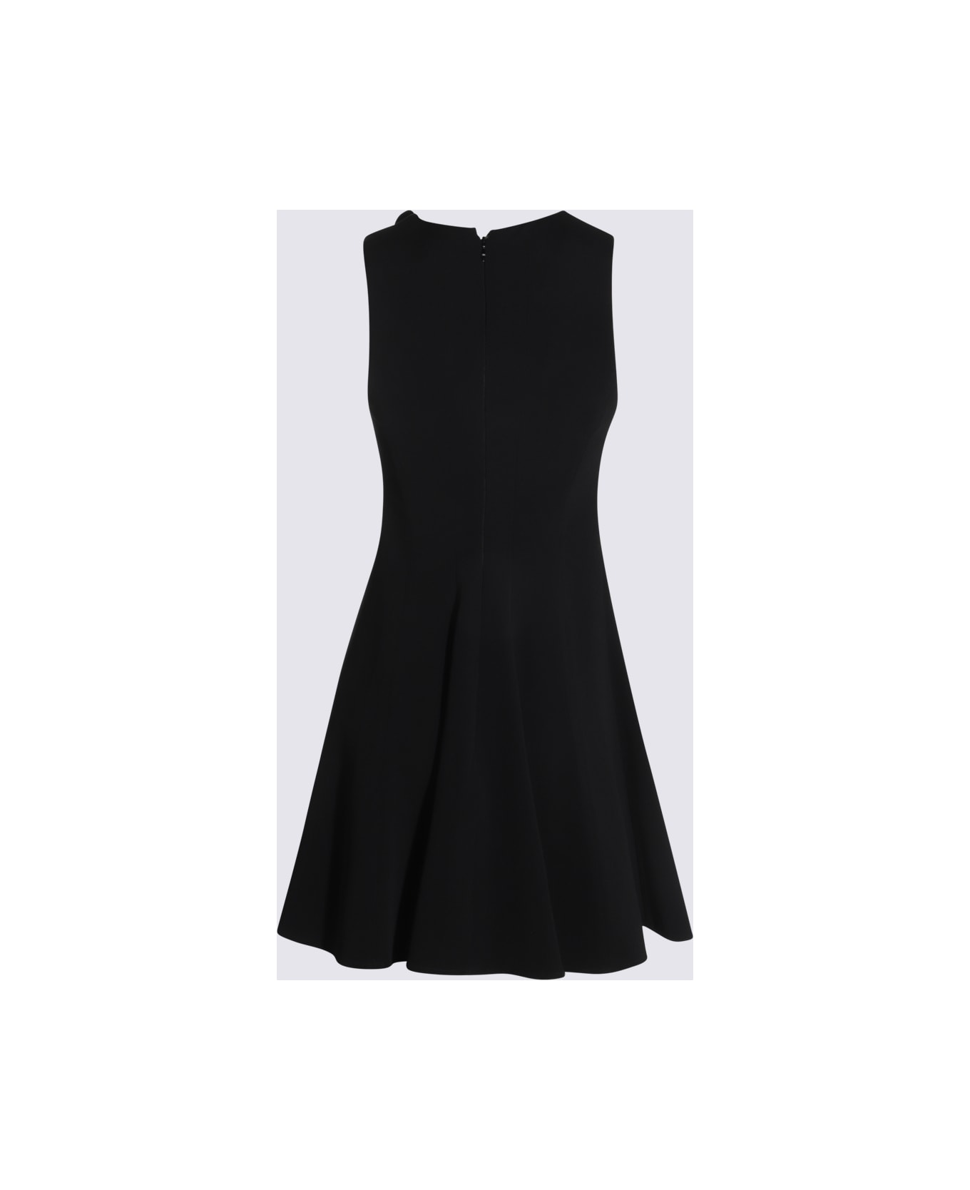 Elisabetta Franchi Black Mini Dress - Black