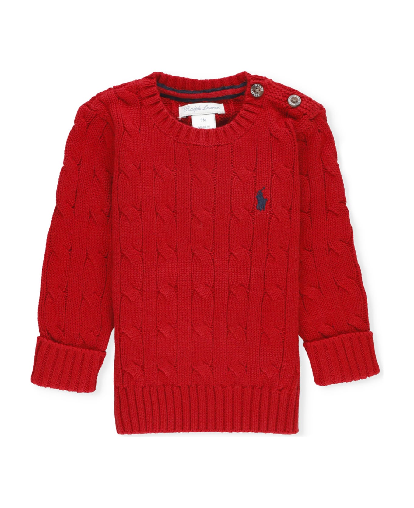 Ralph Lauren Cotton Sweatshirt - Red