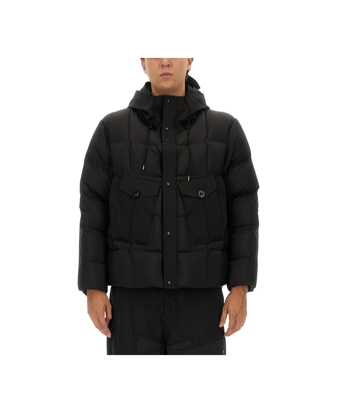 Ten C Tempest Combo Jacket - BLACK
