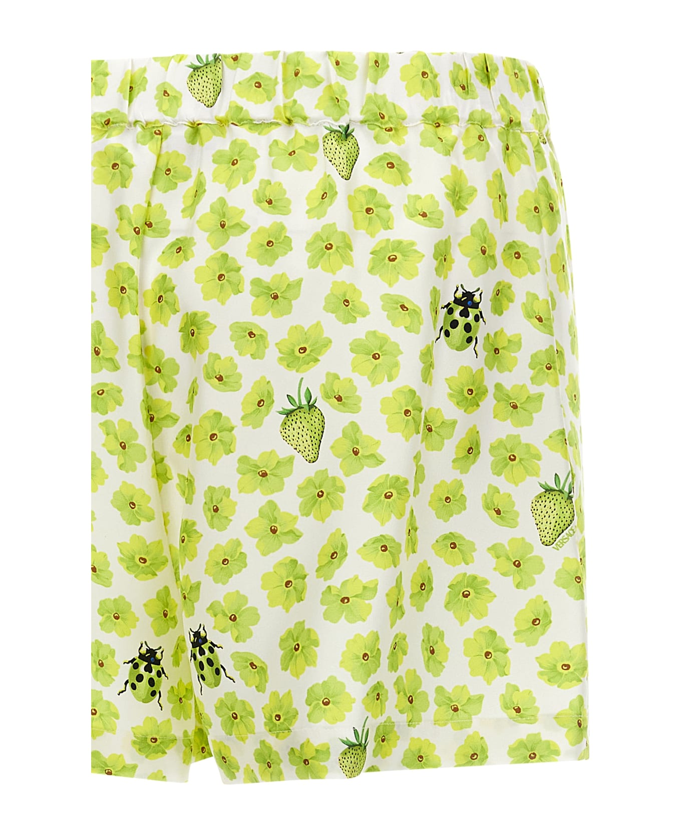Versace 'strawberry Garden' Shorts - Multicolor