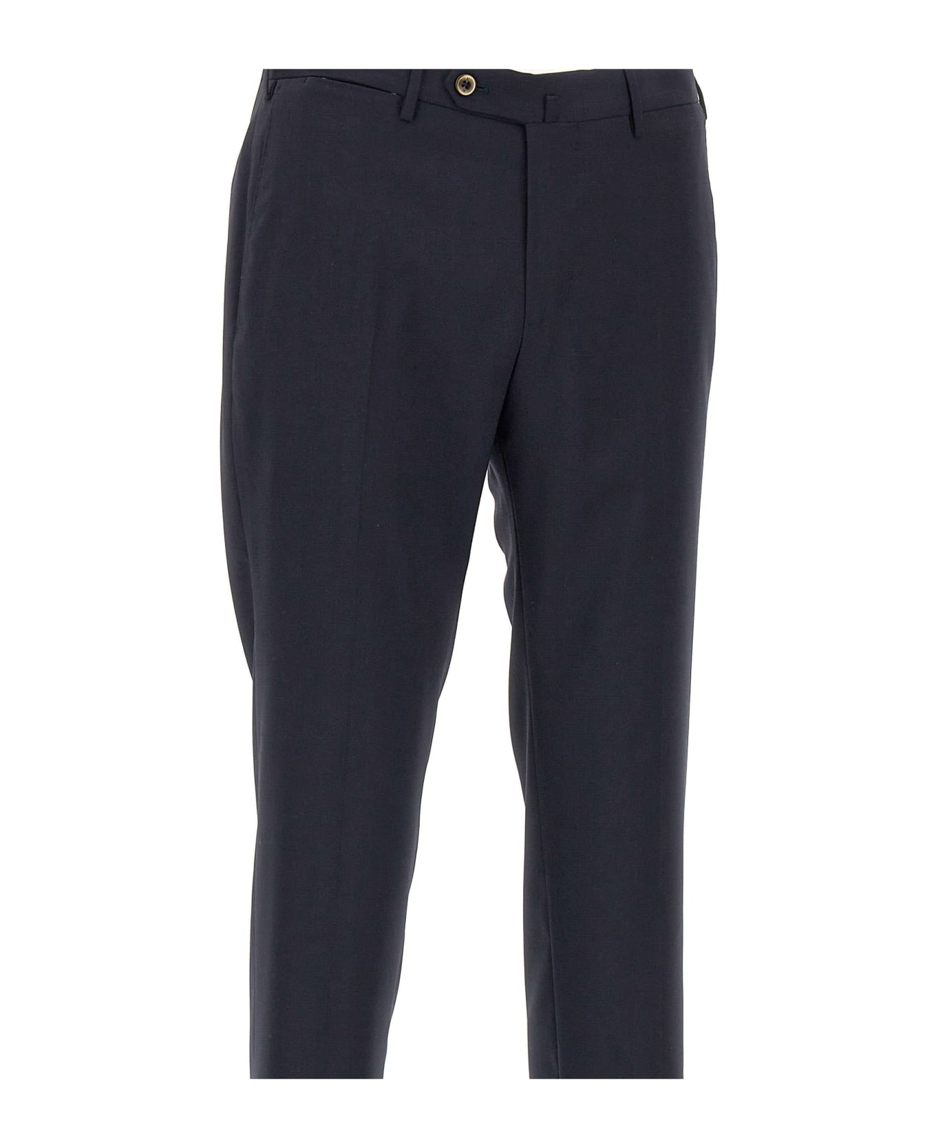 PT01 'techno Washable Wool' Wool And Cotton Blend Pants - Non definito