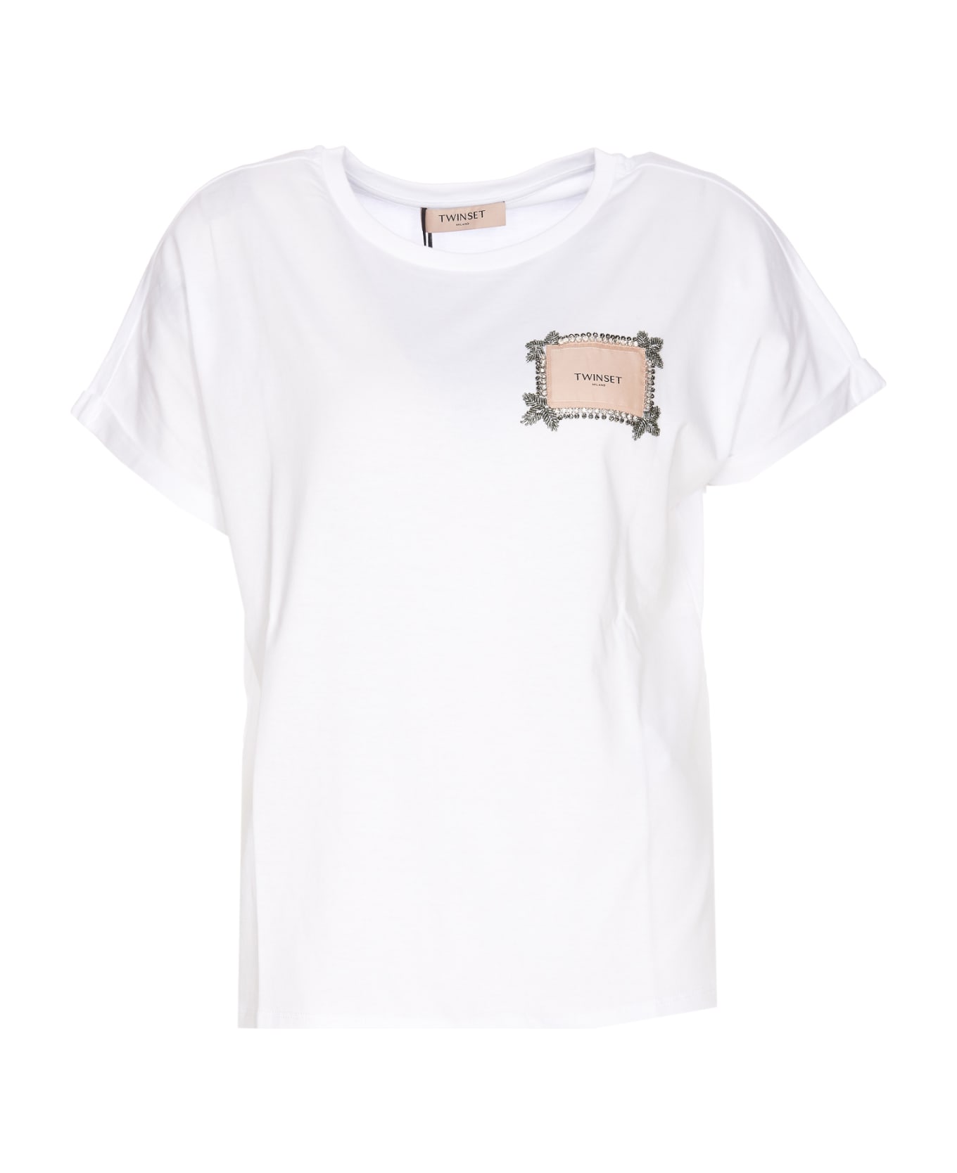 TwinSet Logo T-shirt - White