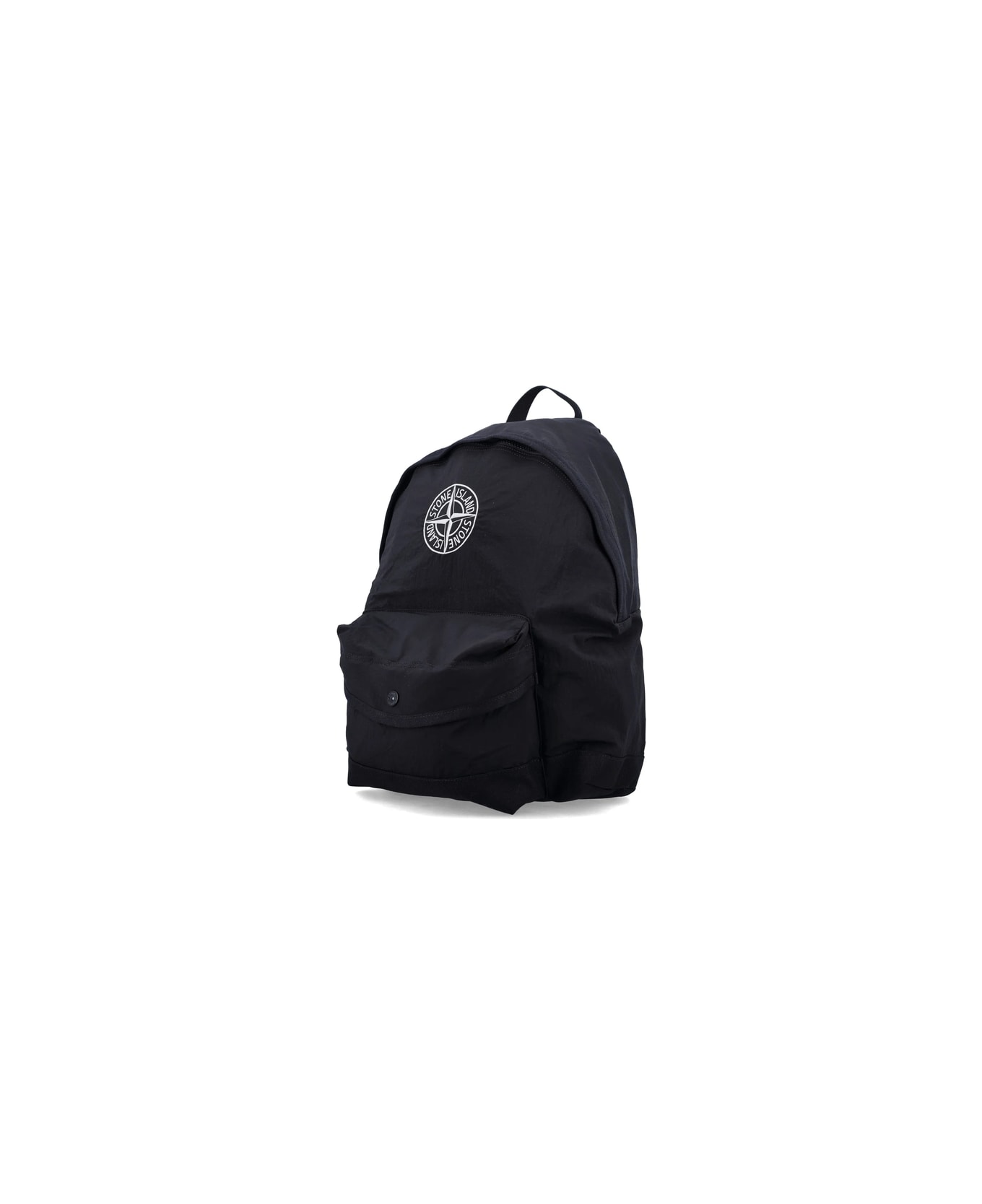 Stone Island Backpack - BLACK