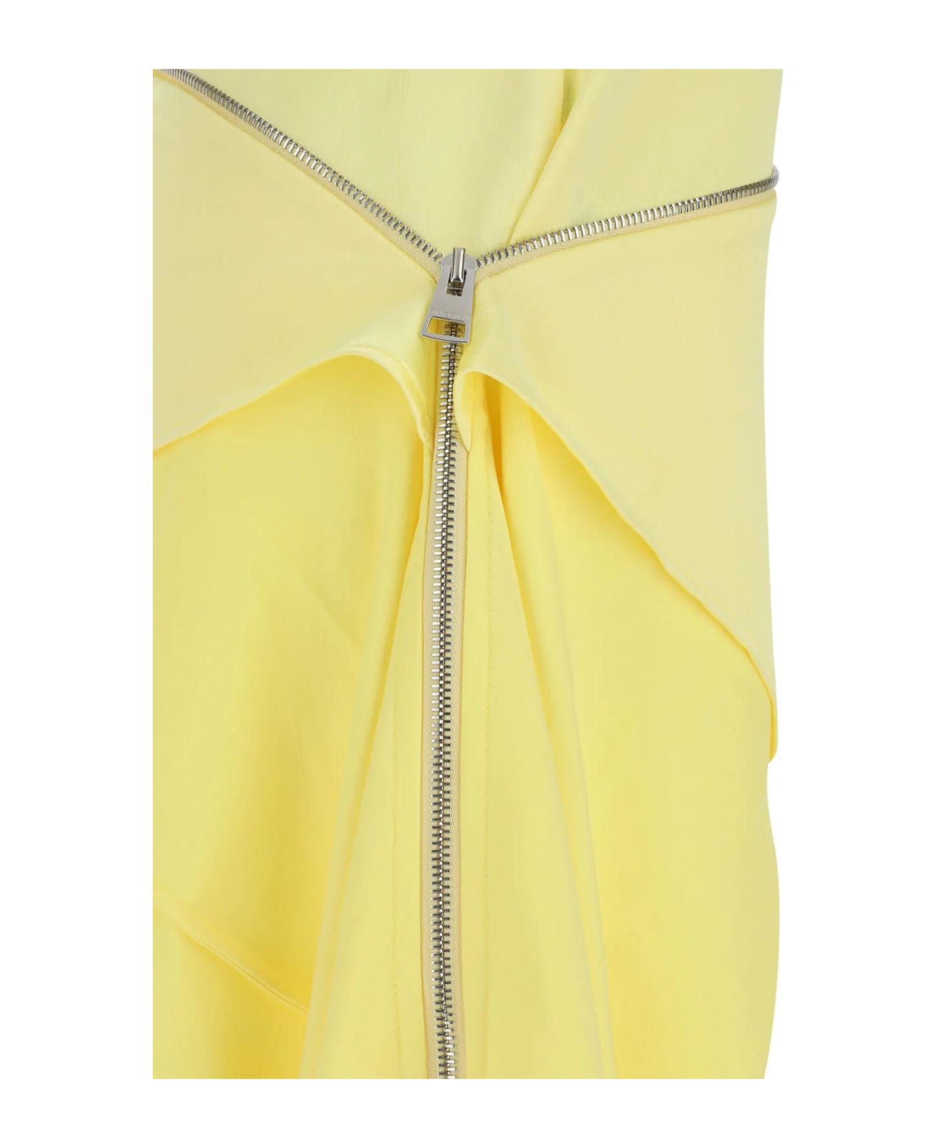 J.W. Anderson Pastel Yellow Satin Mini Skirt - YELLOW