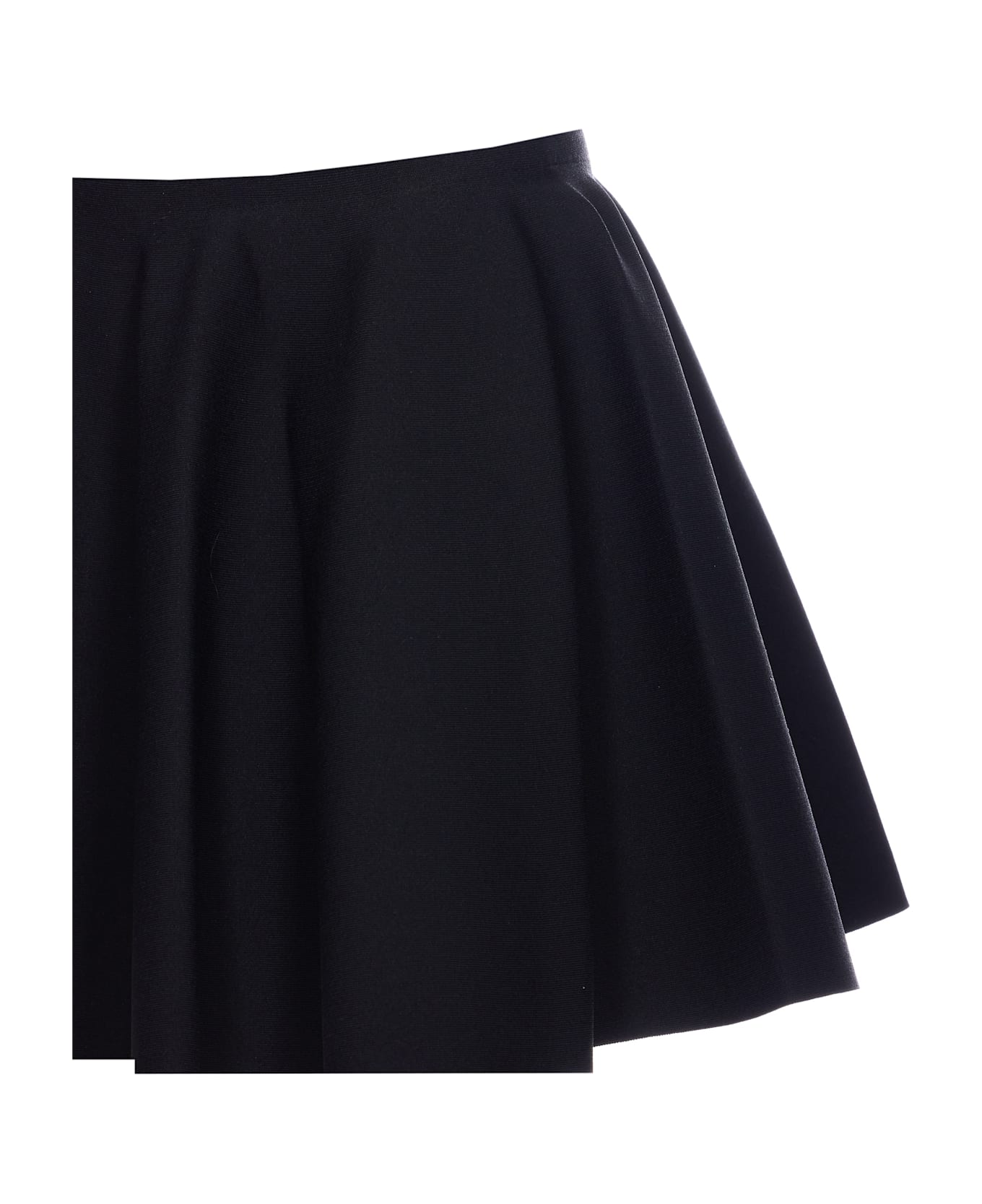 Alaia Godet Skirt - Black