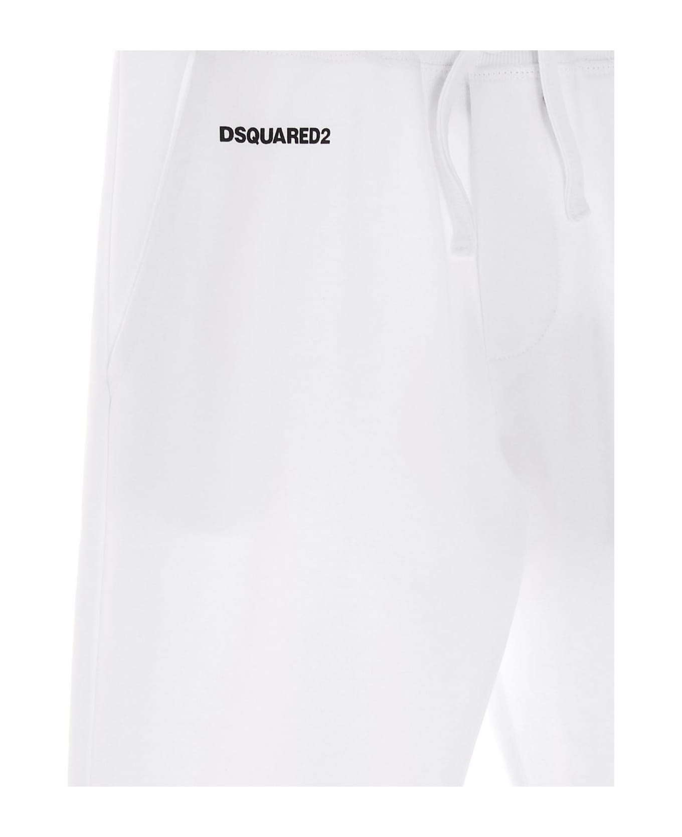 Dsquared2 Logo Joggers - White
