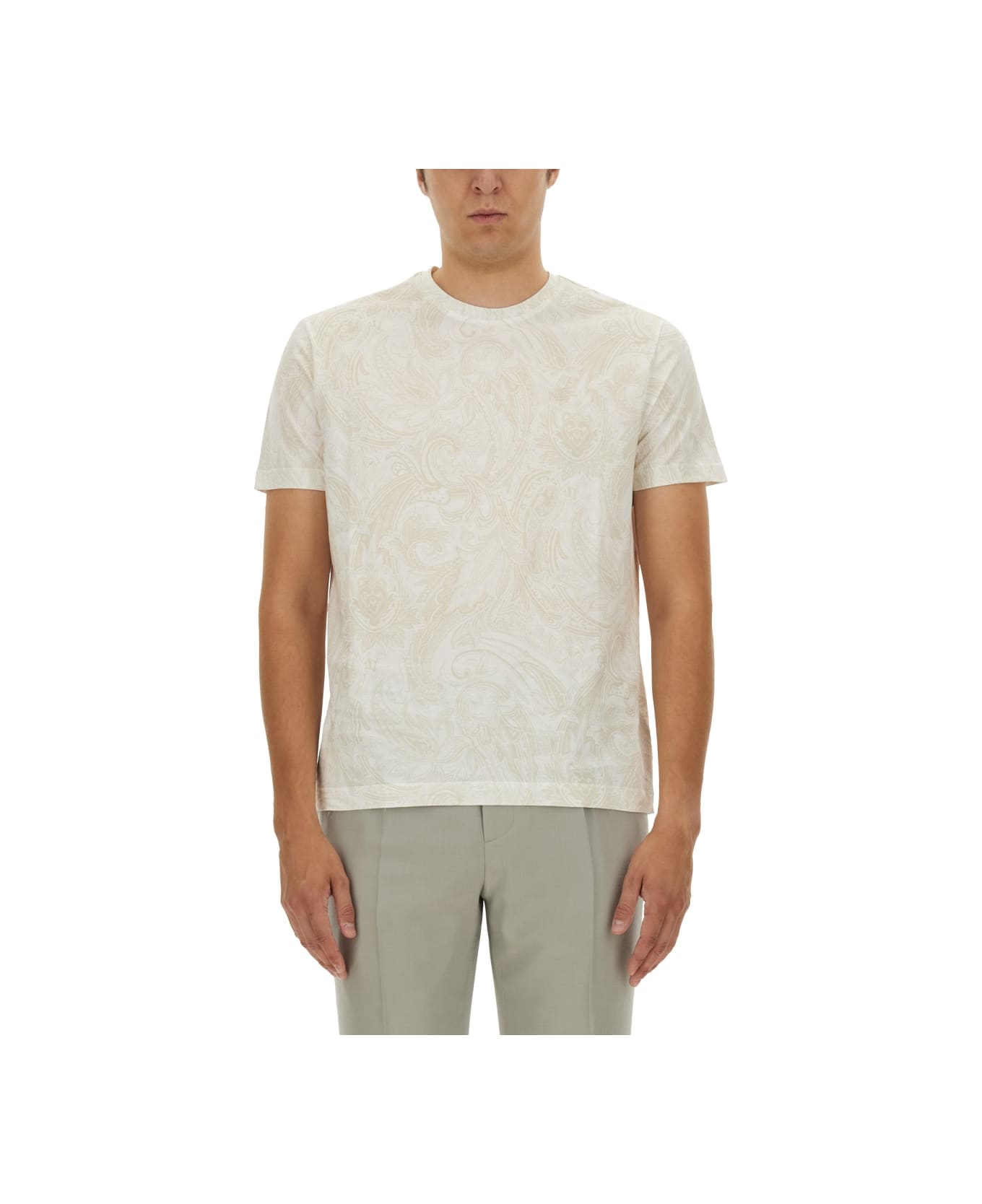 Etro T-shirt "rome" - WHITE