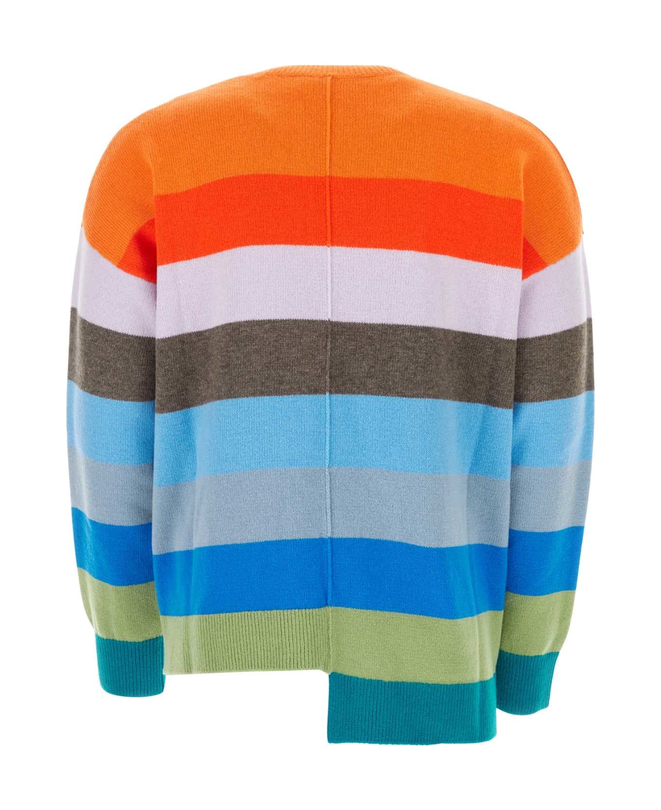Loewe Embroidered Wool Sweater - MULTICOLOR ニットウェア