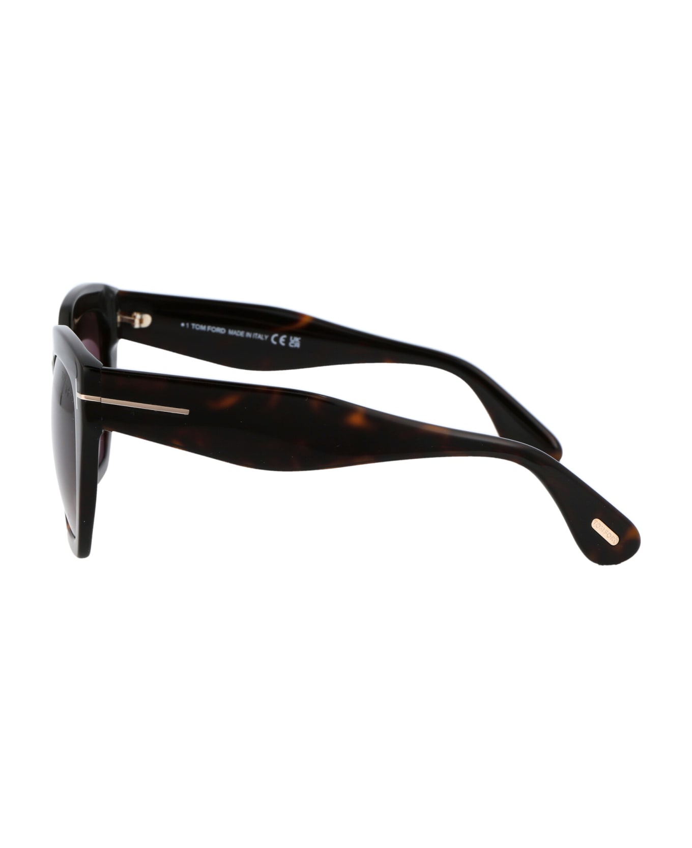 Tom Ford Eyewear Phoebe Sunglasses - 52K Avana Scura  / Roviex Grad