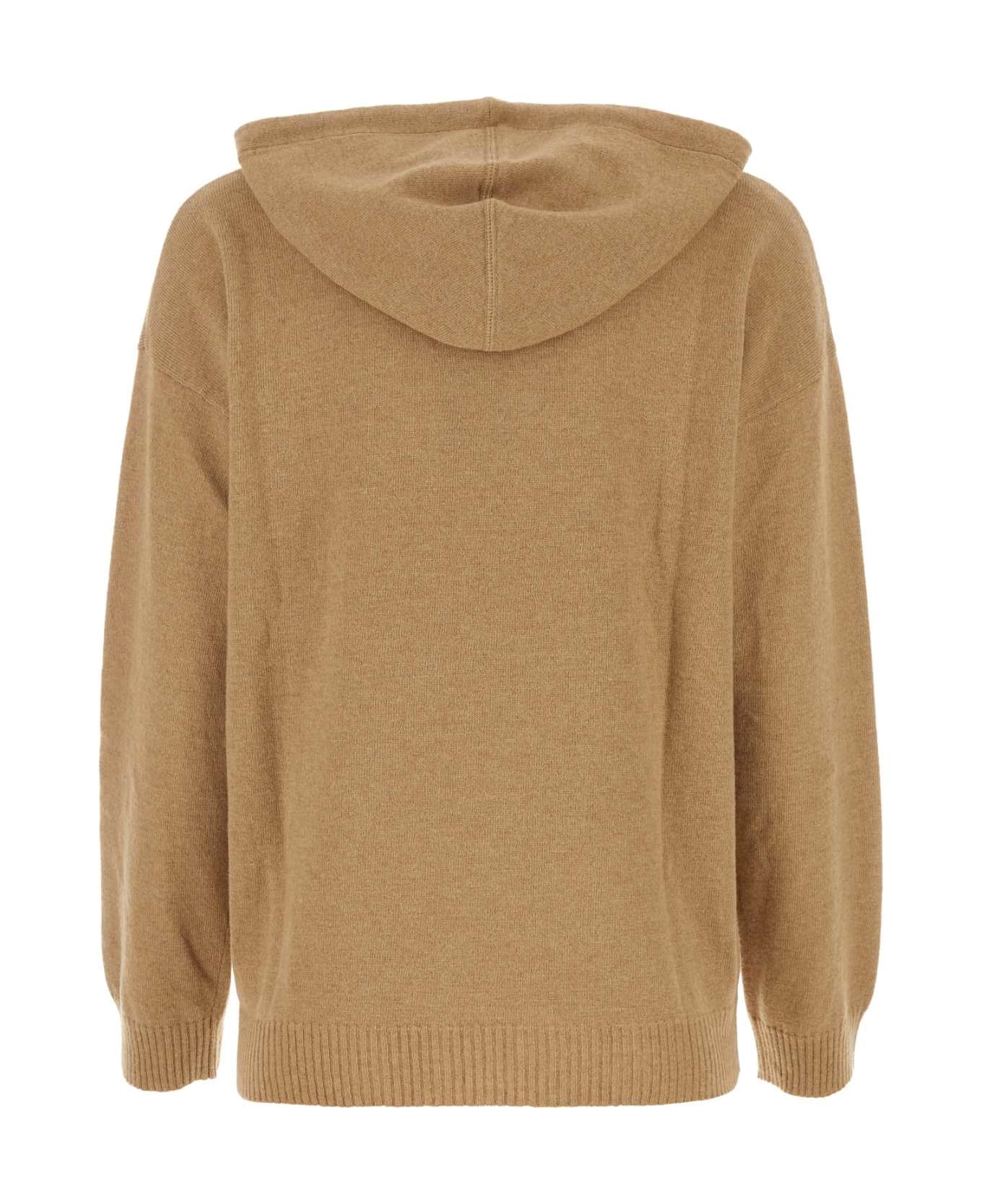 Woolrich Camel Nylon Blend Sweater - SUEDEBROWN