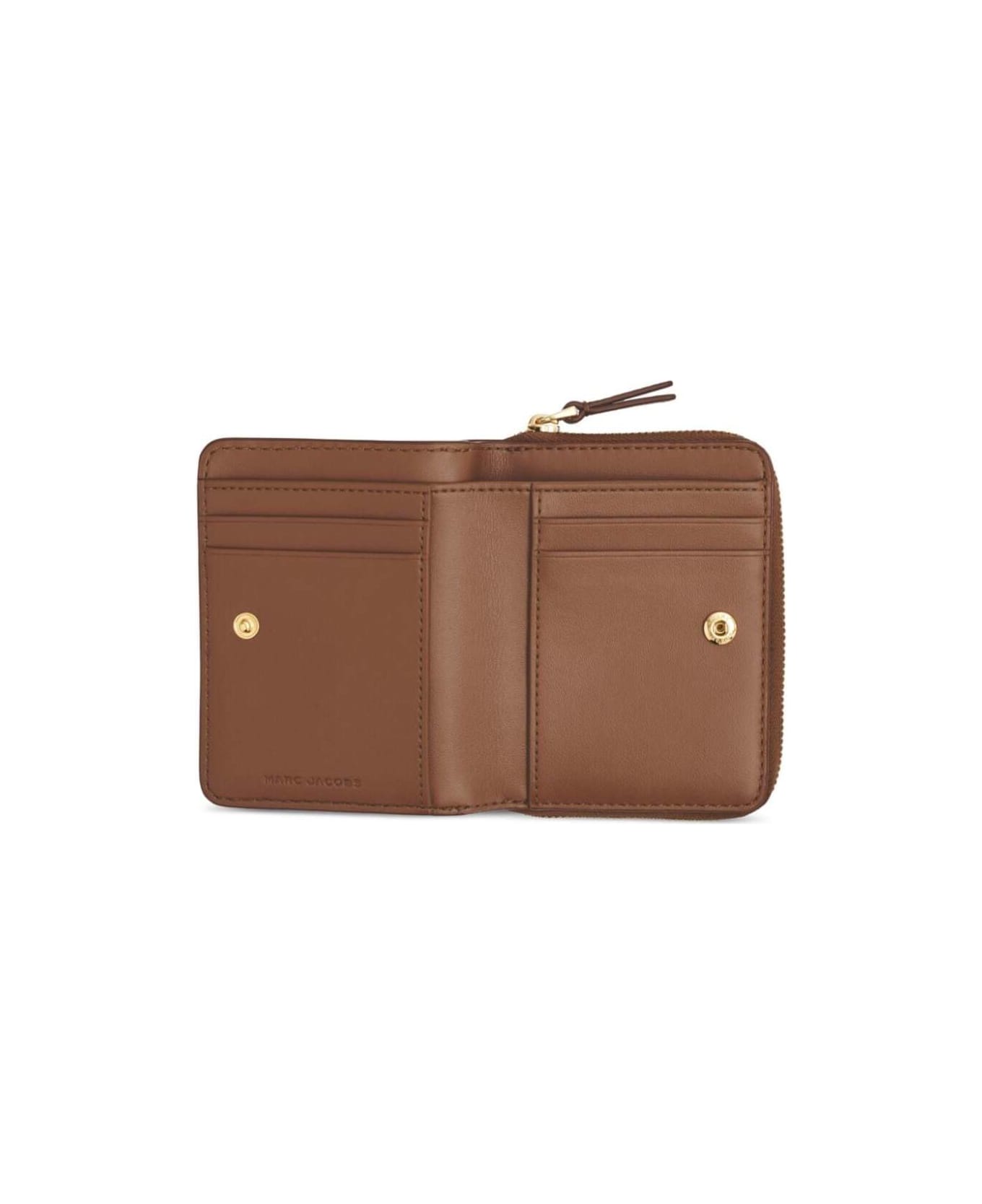 Marc Jacobs The Compact Mini Wallet - Brown