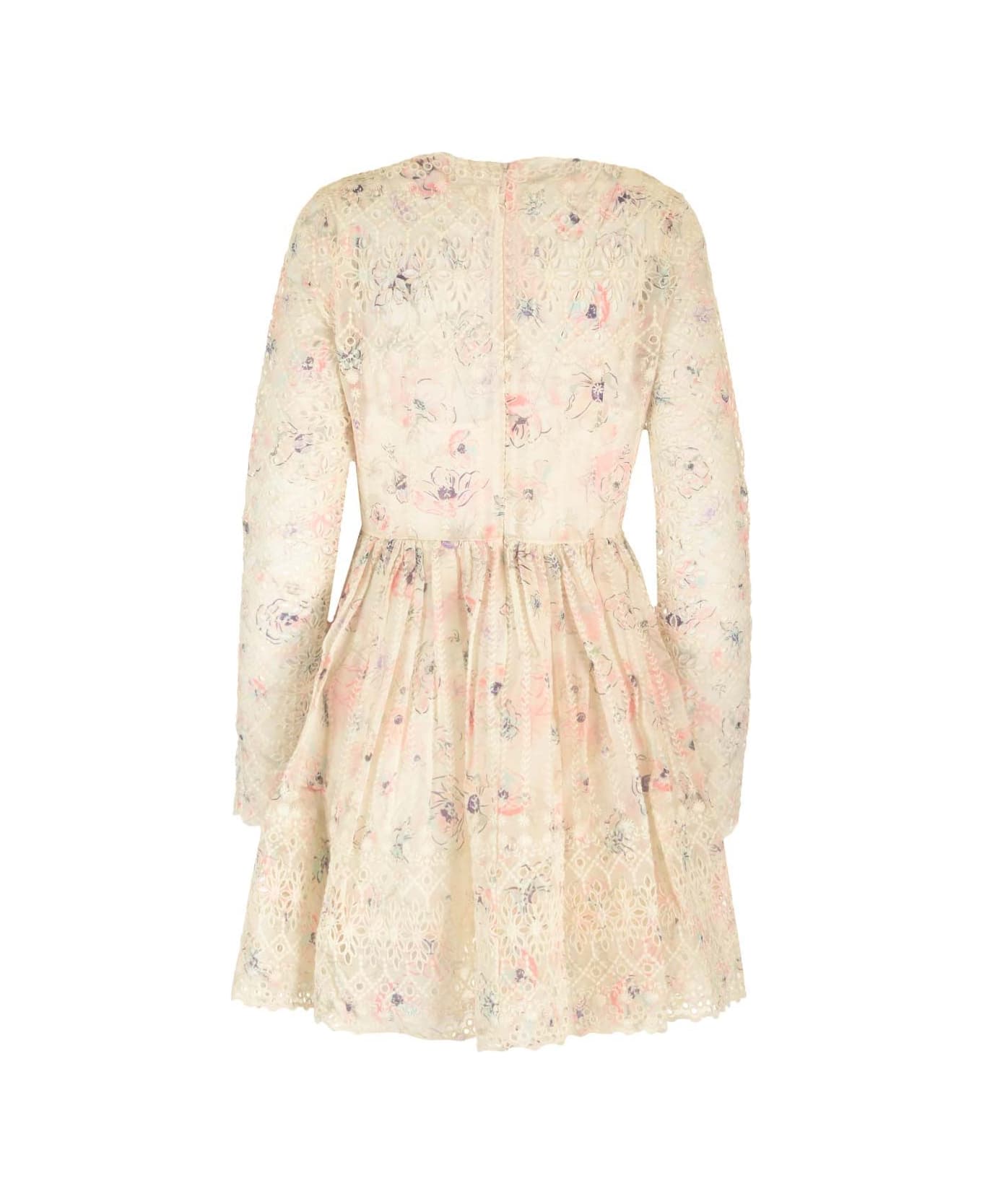 Zimmermann "halliday" Mini Dress - Multicolor