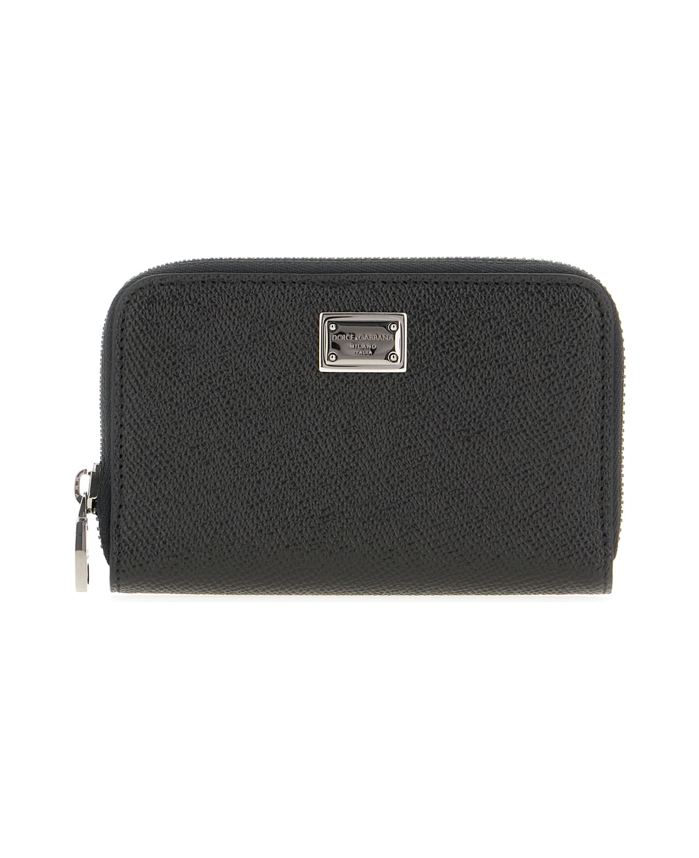 Dolce & Gabbana Black Leather Wallet - Nero