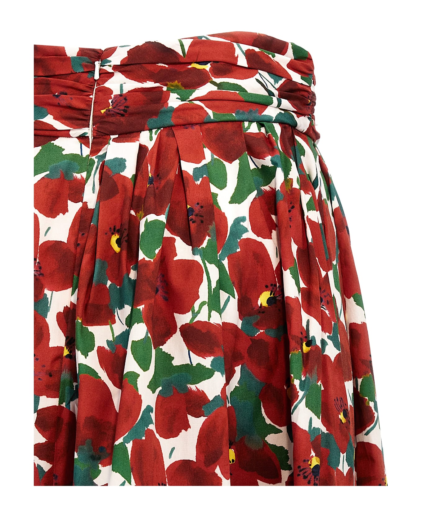 Carolina Herrera High Waist Skirt - Multicolor