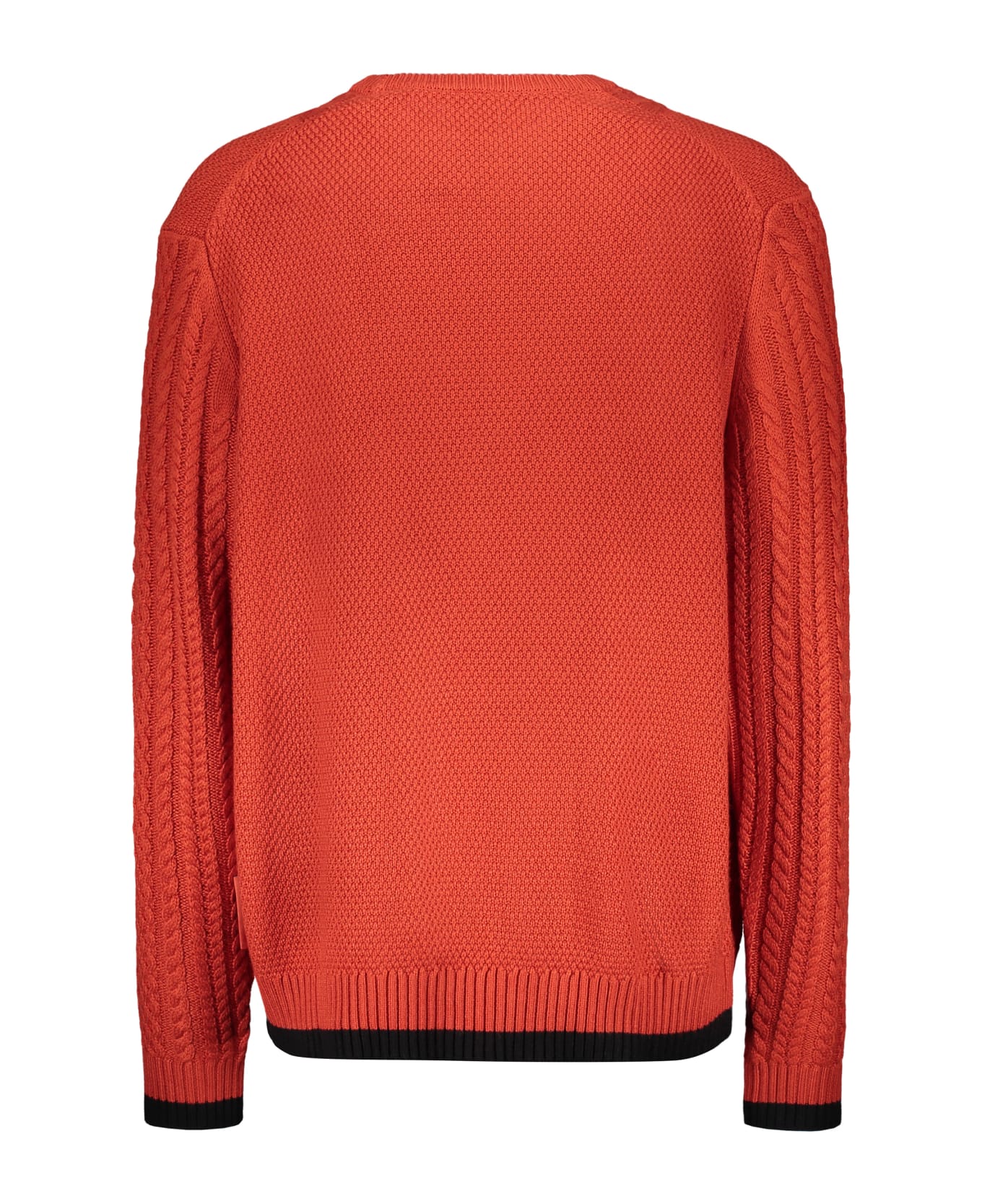 Armani Exchange Cable Knit Sweater - Copper