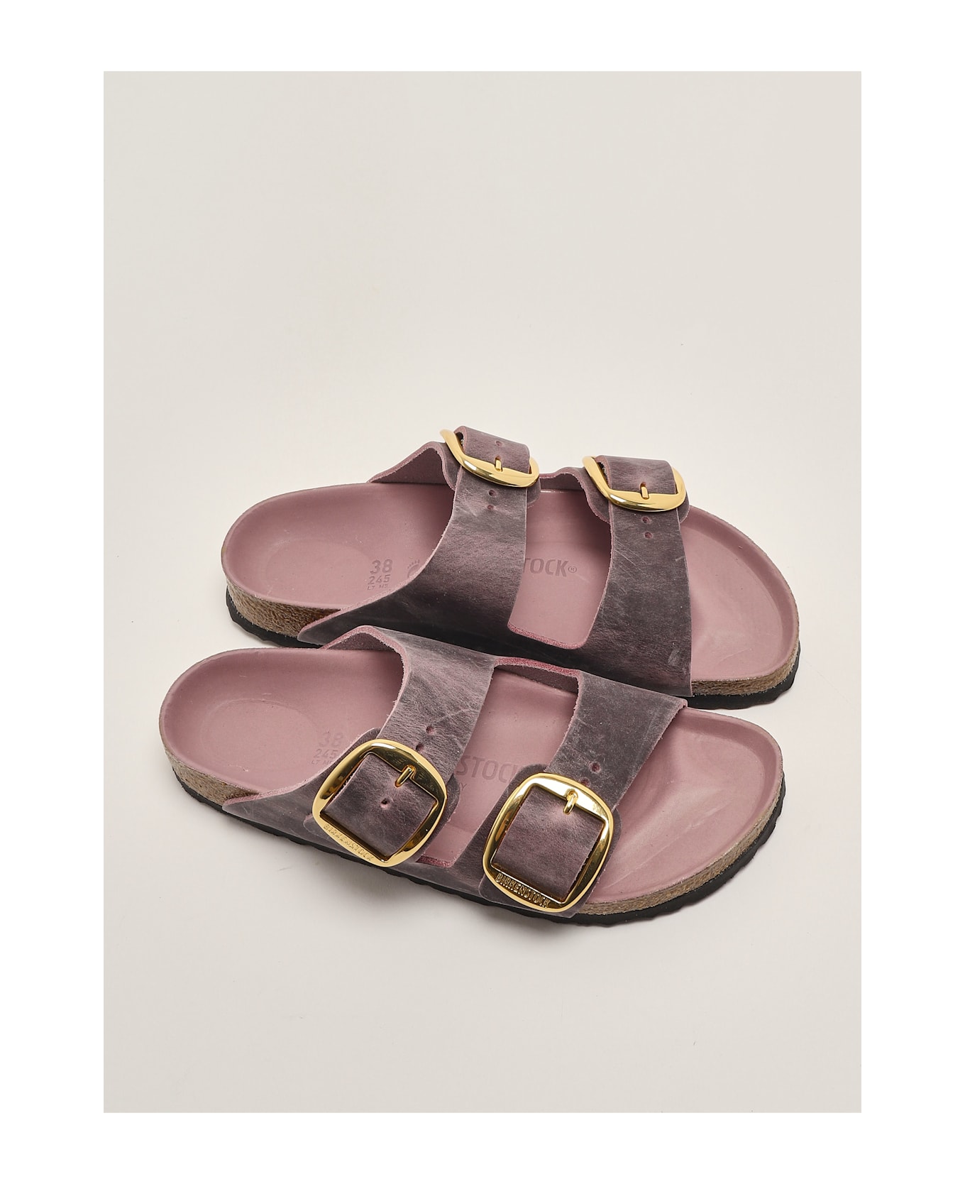 Birkenstock Arizona Big Buckle Pelle Oliata Sandal - LAVANDA