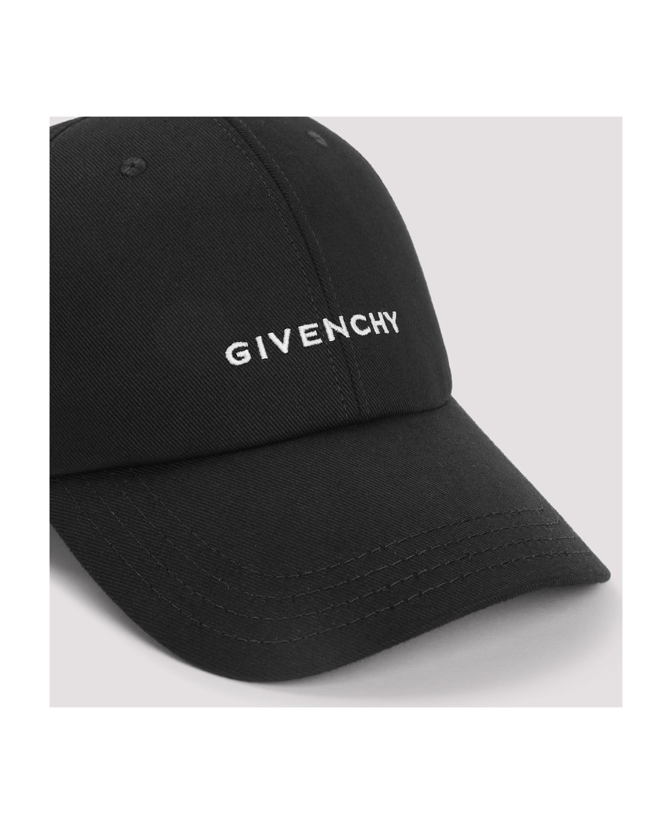 Givenchy W Curved Cap - Black