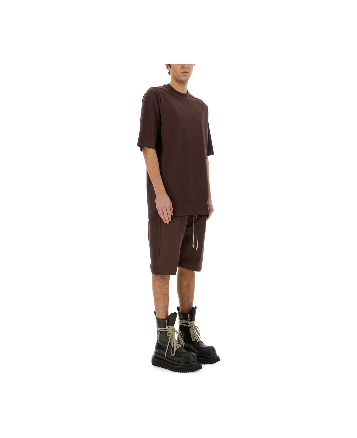 Rick Owens Short "rick's Pods" - BROWN