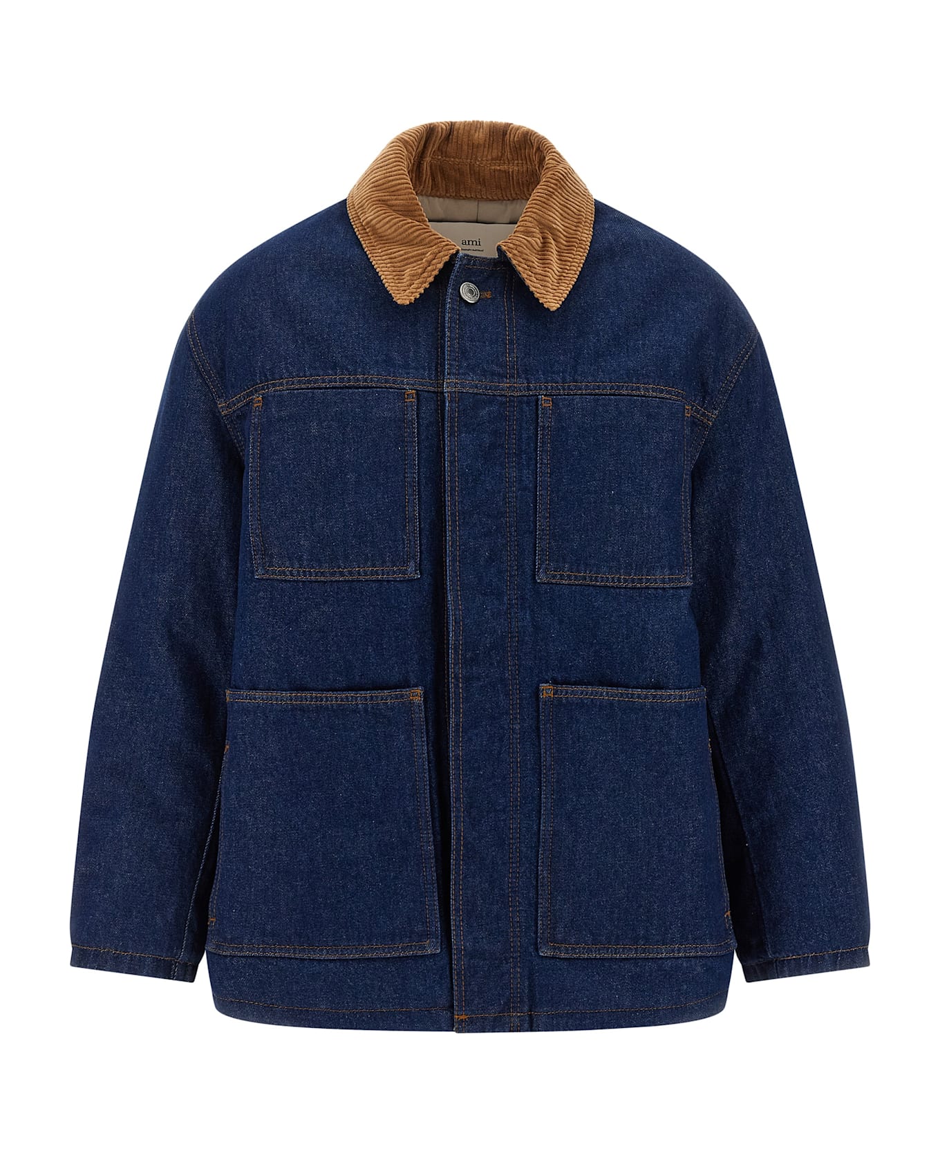 Ami Alexandre Mattiussi 'worker' Jacket - Blue