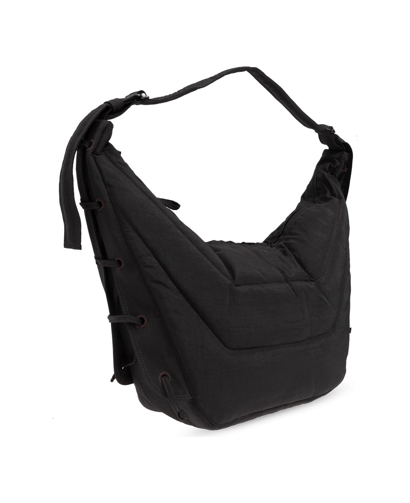 Lemaire Shoulder Bag Soft Game Large - BROWN