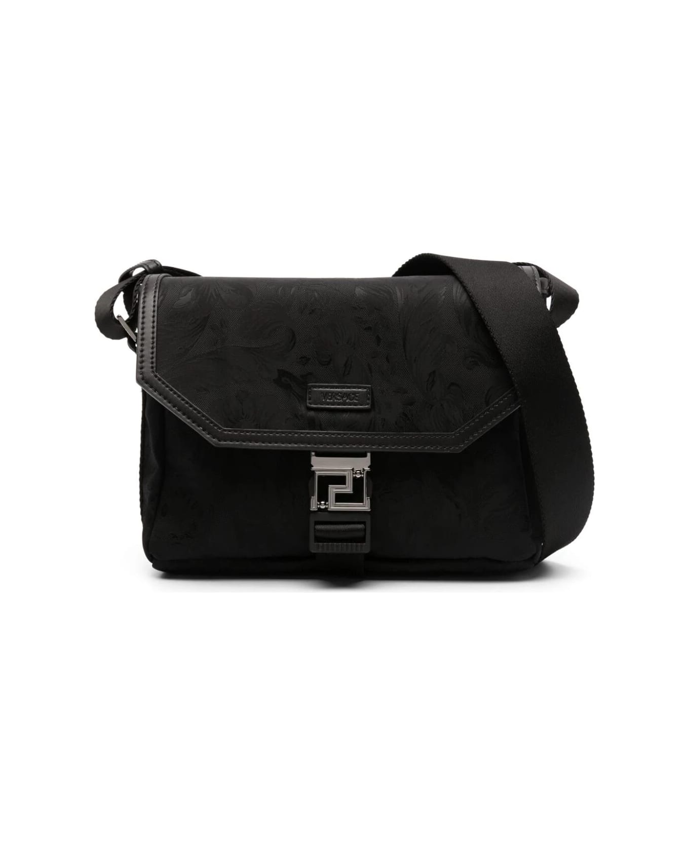 Versace Messenger Fabric Nylon Barocco - Xbody K60k607503 Ves bag