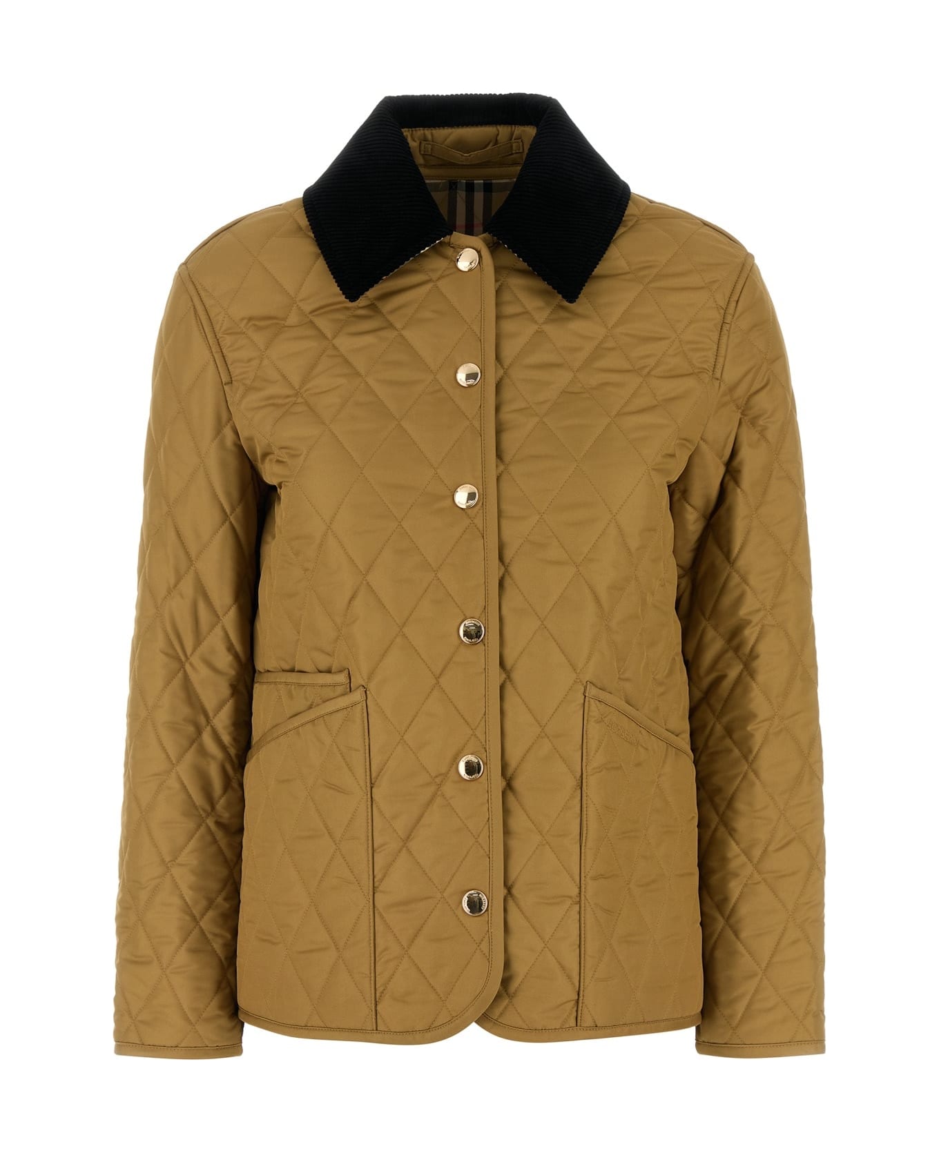 Burberry Biege Polyester Jacket - CAMEL