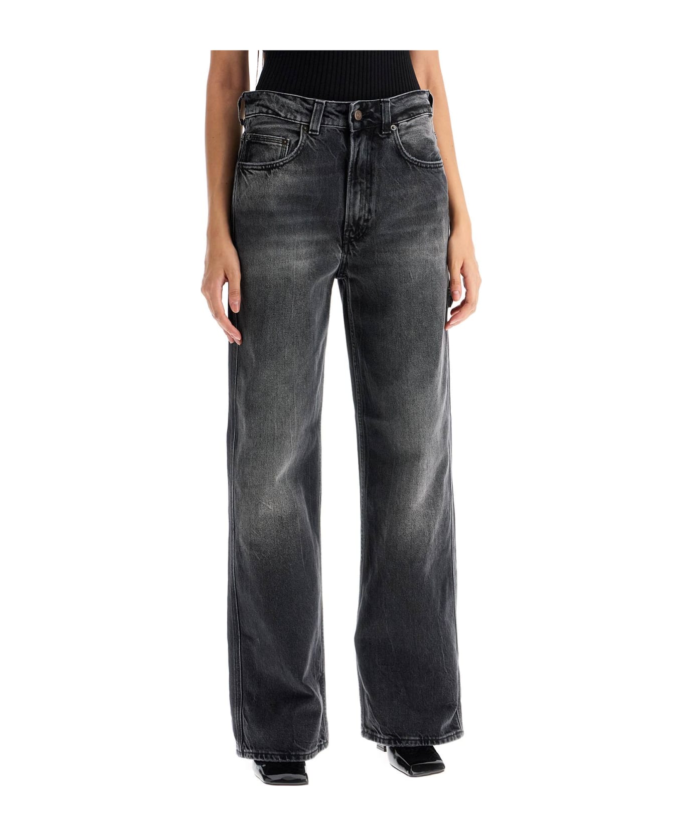 Haikure 'winona Straight Leg Jeans For - SPIDER BLACK (Black)