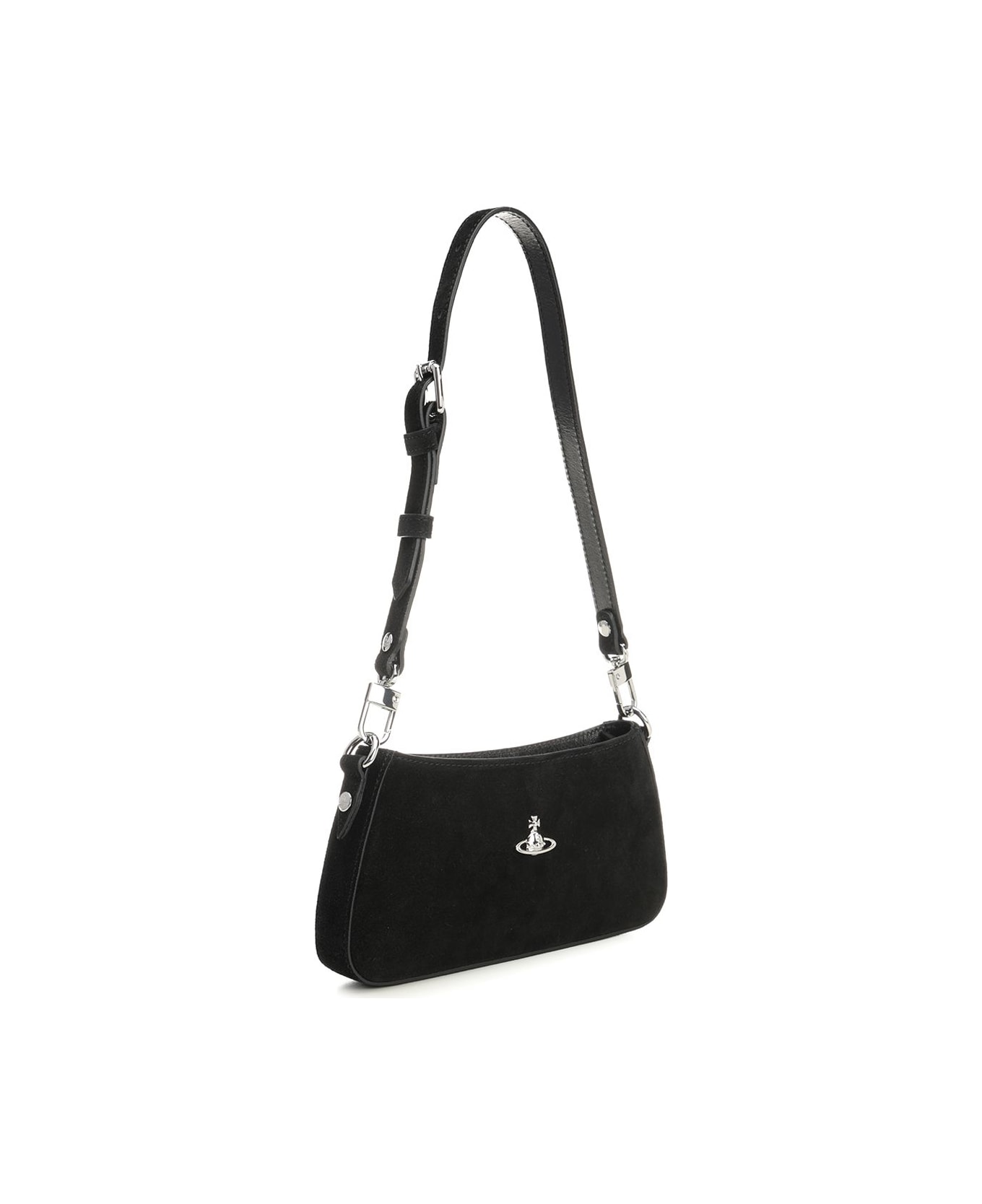 Vivienne Westwood Tasha Shoulder Phone Bag - BLACK