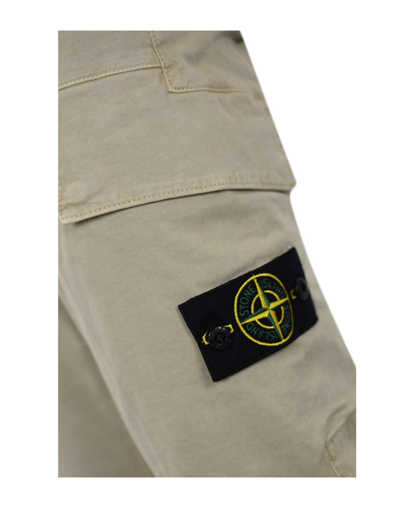 Stone Island Cargo Trousers 30604 Old Treatment - SAND