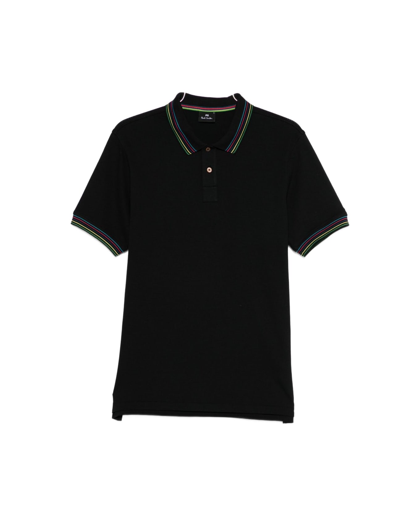 Paul Smith Cotton Polo Shirt - Black