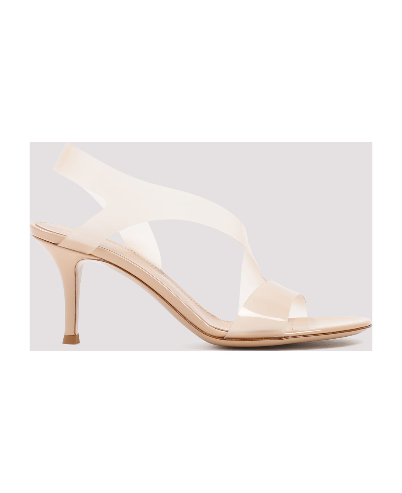 Gianvito Rossi Pvc Metropolis Sandals - Nunu Nude Nude