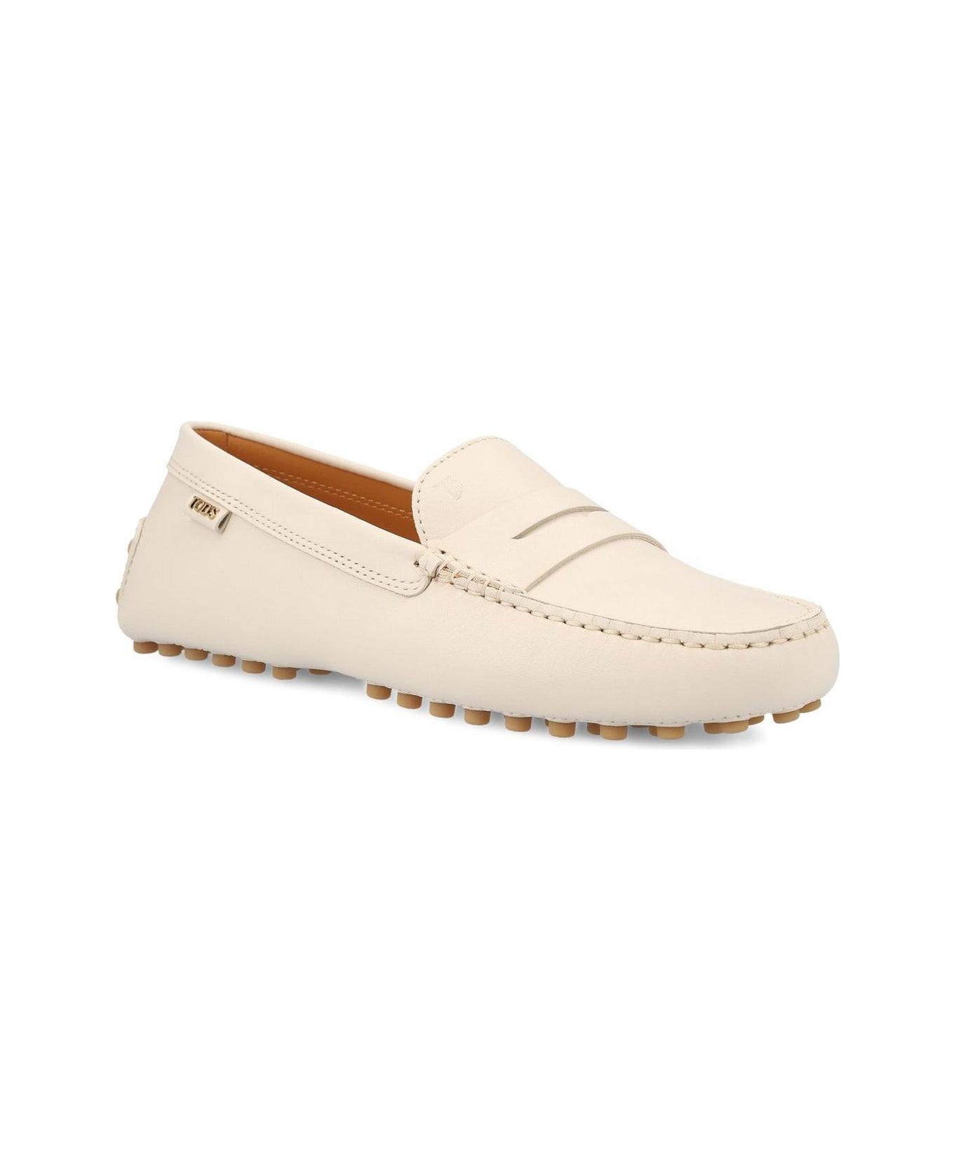 Tod
s Gommino Driving Shoes - Nude 
Neutrals