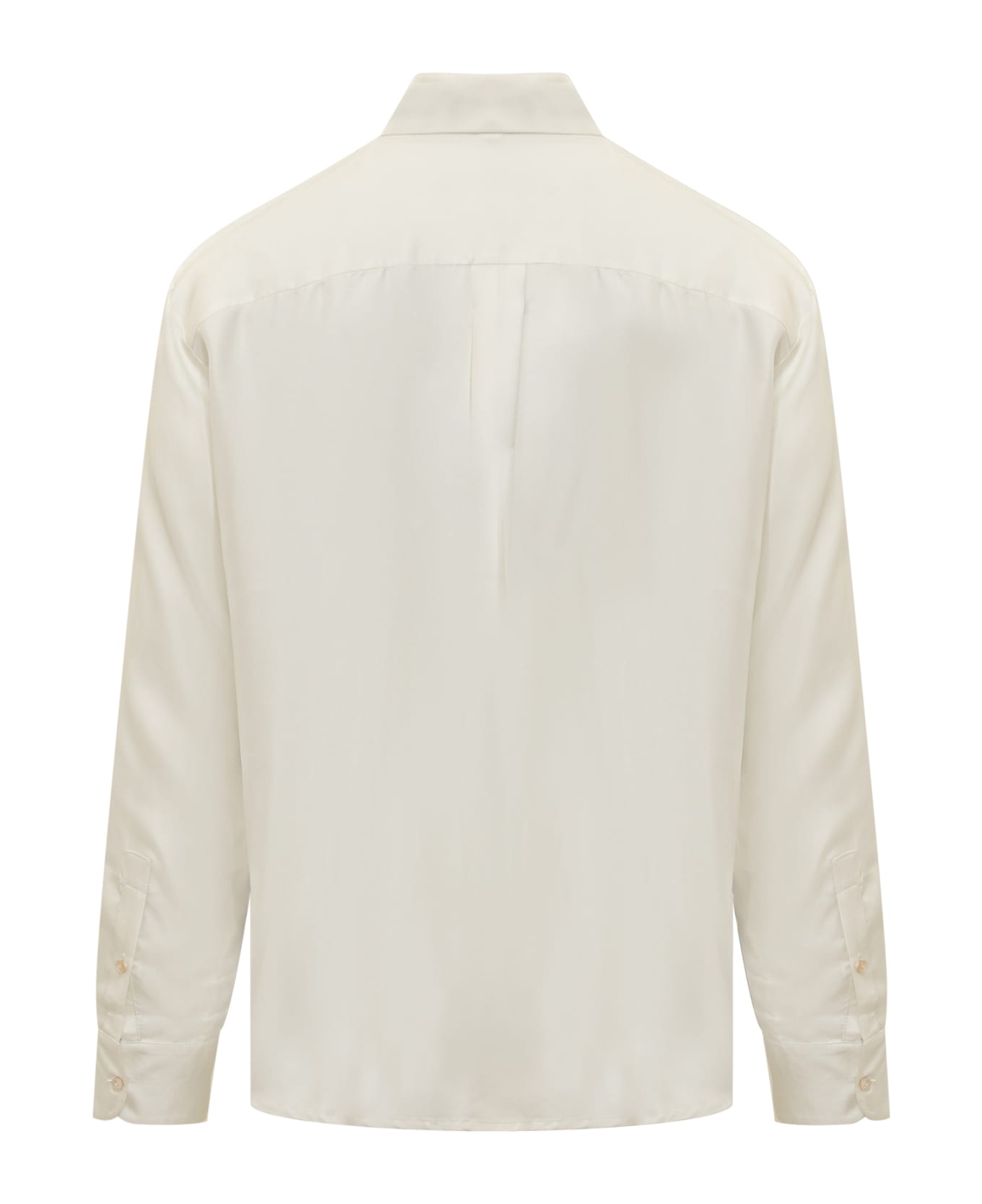 Pierre-Louis Mascia Silk Shirt - BIANCO FANTASIA