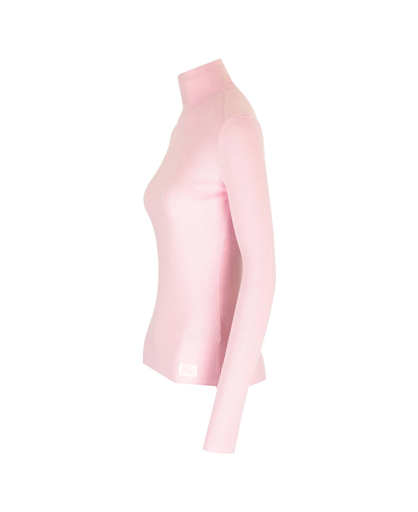 Burberry Pink Turtleneck Sweater - Rose