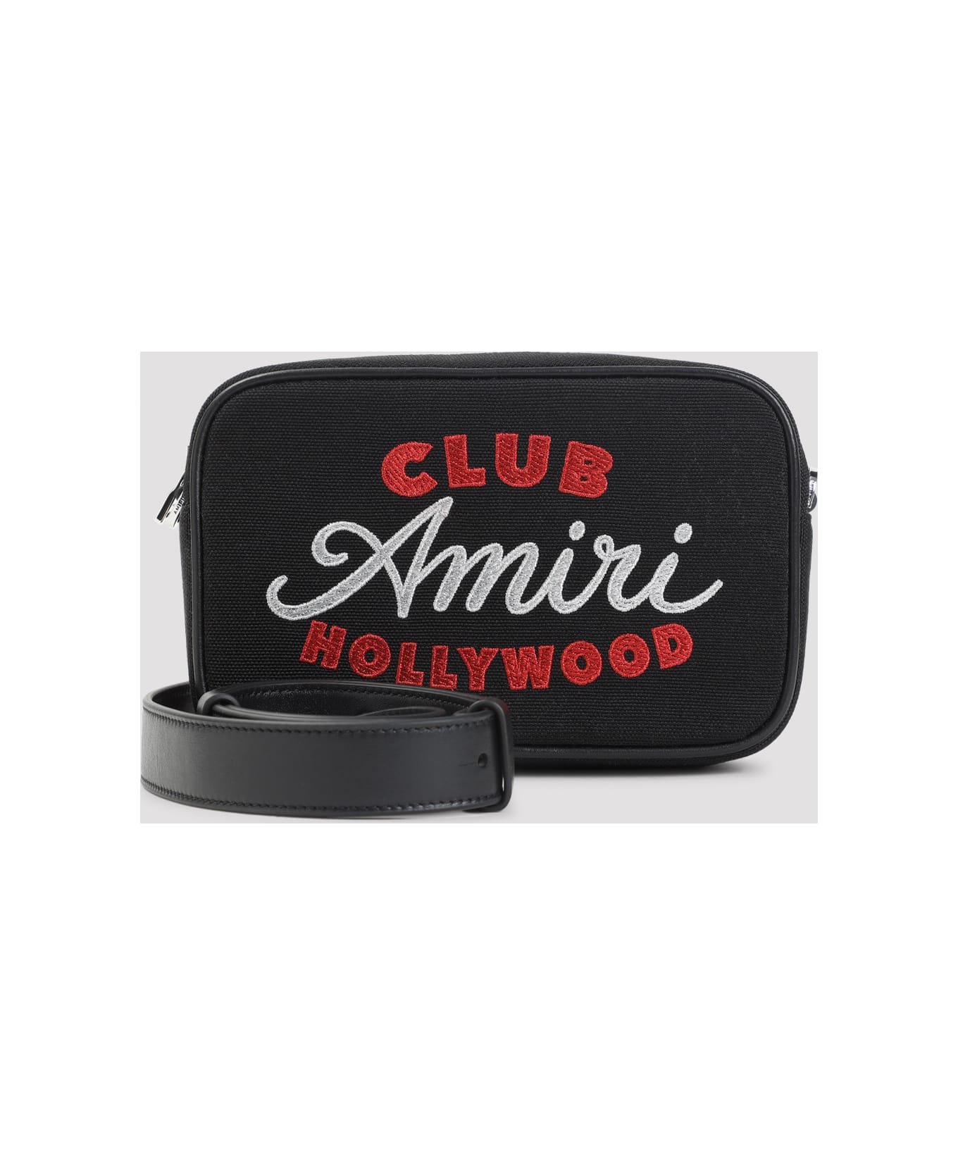 AMIRI Club Camera Case Handbag - Black