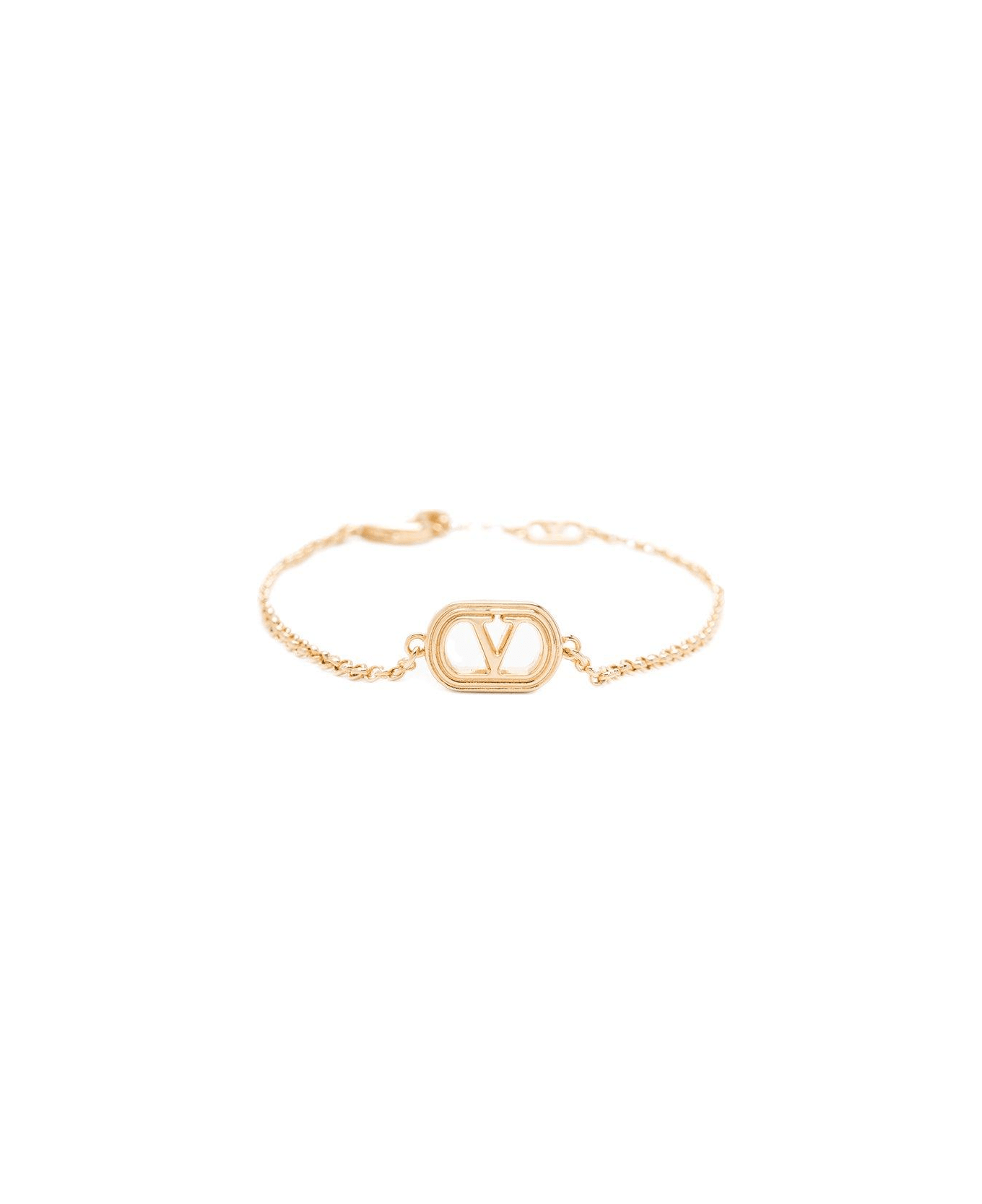 Valentino Garavani Vlogo Chain Necklace - Golden