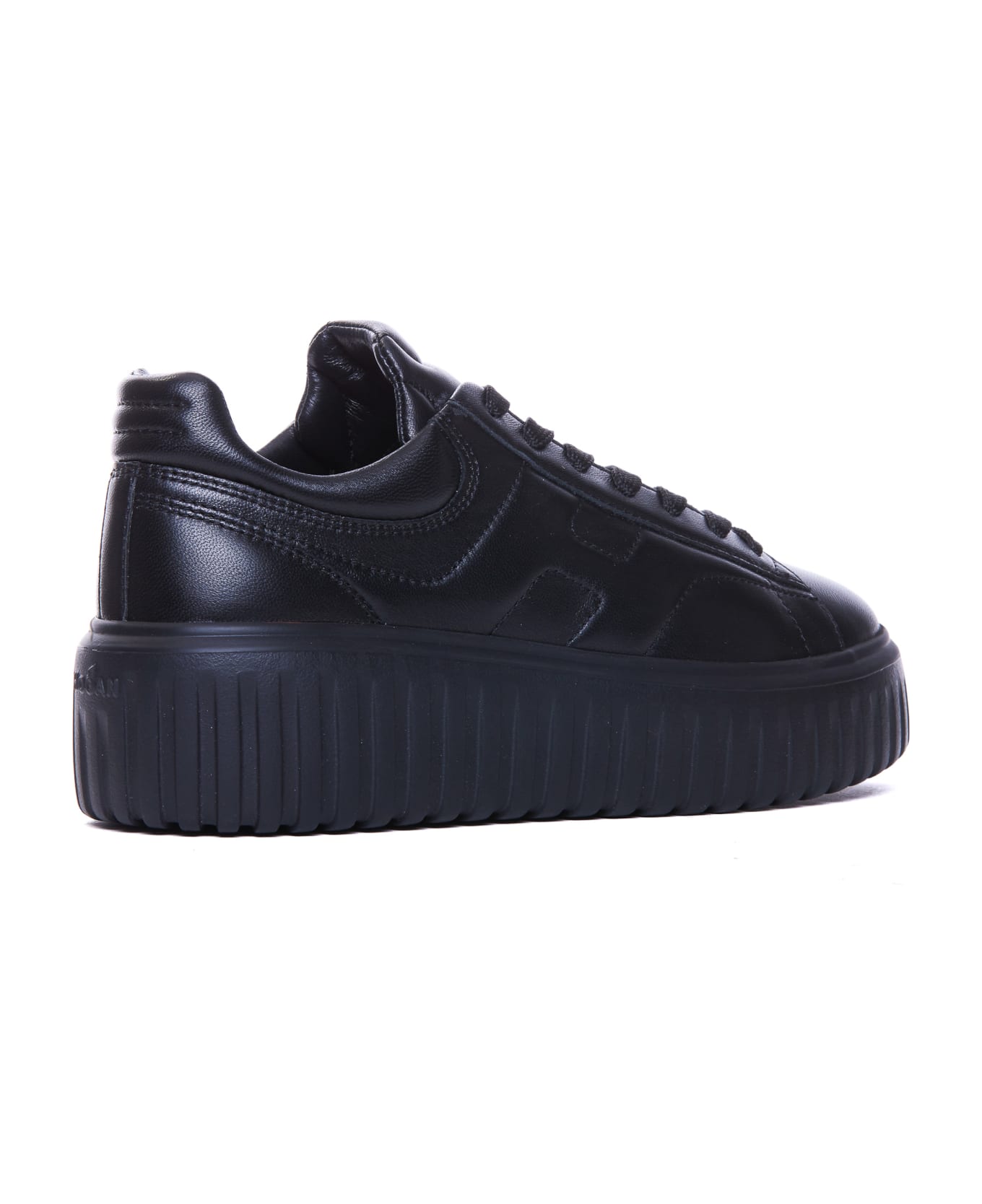 Hogan H-stripes Sneakers - Black