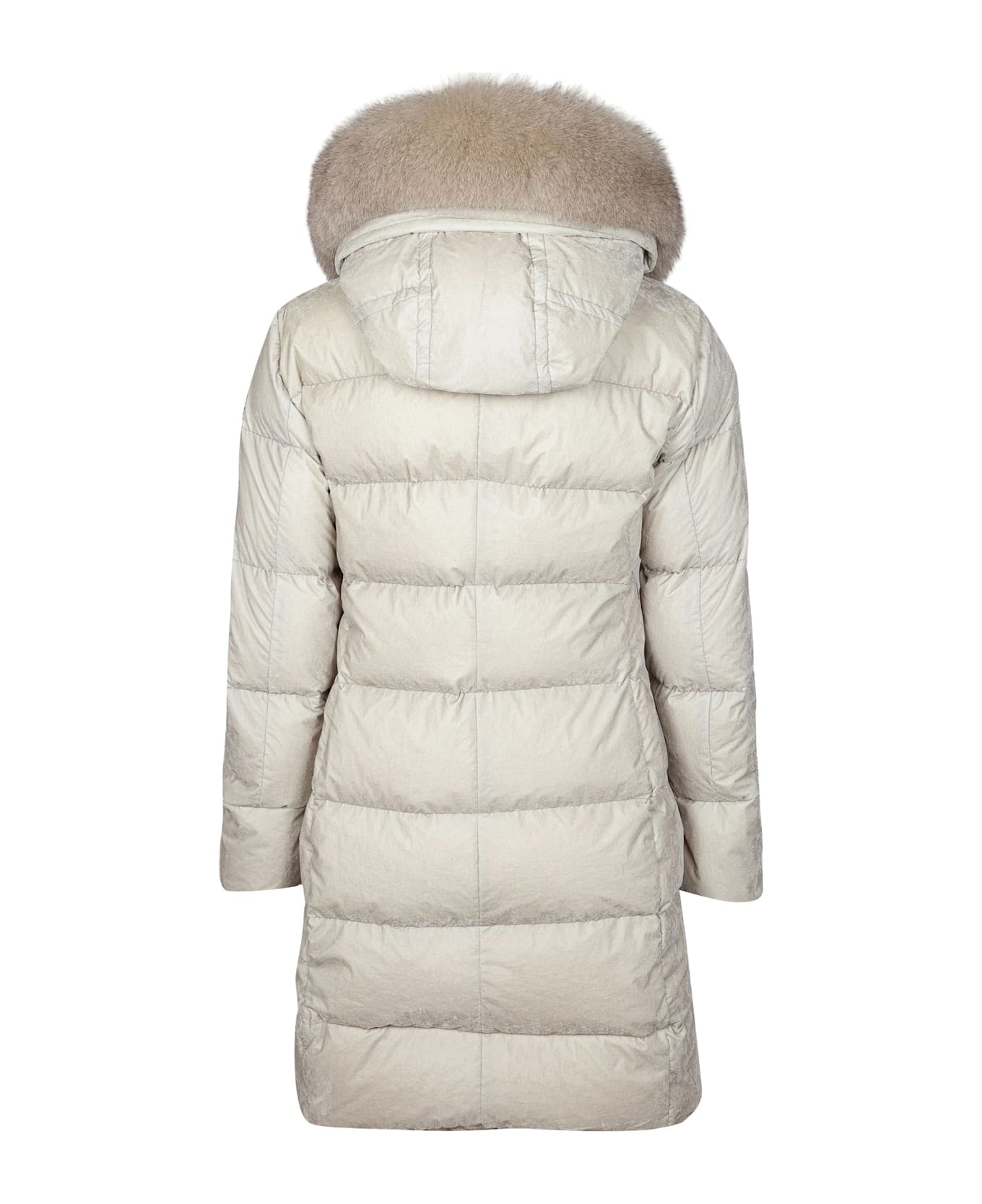 Peuterey Mandie Nylon Down Jacket Sesame Color - Sesame