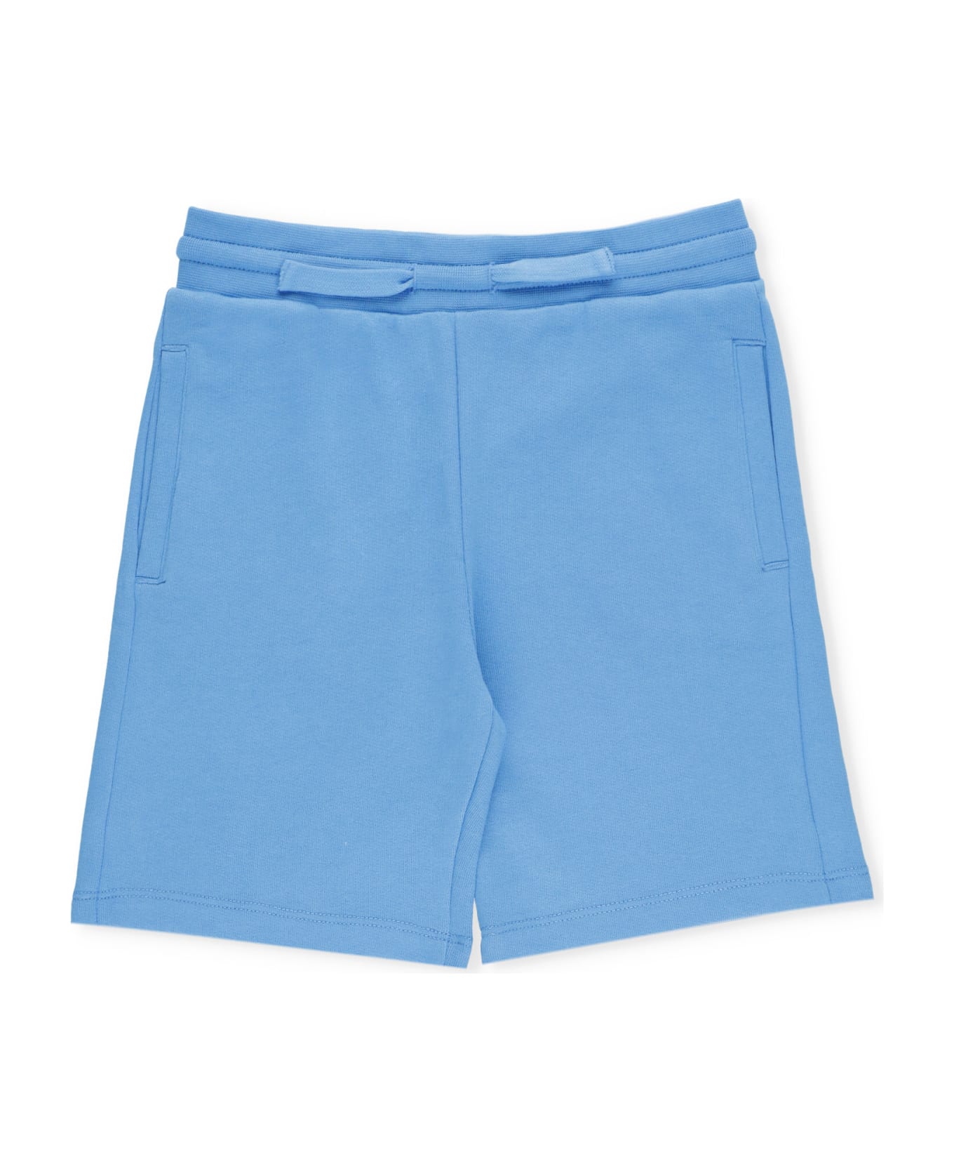 Stella McCartney Cotton Shorts - Light Blue
